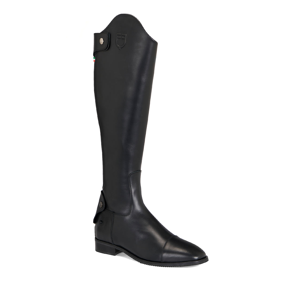 Equestro Stivali Unisex Zip Posteriore