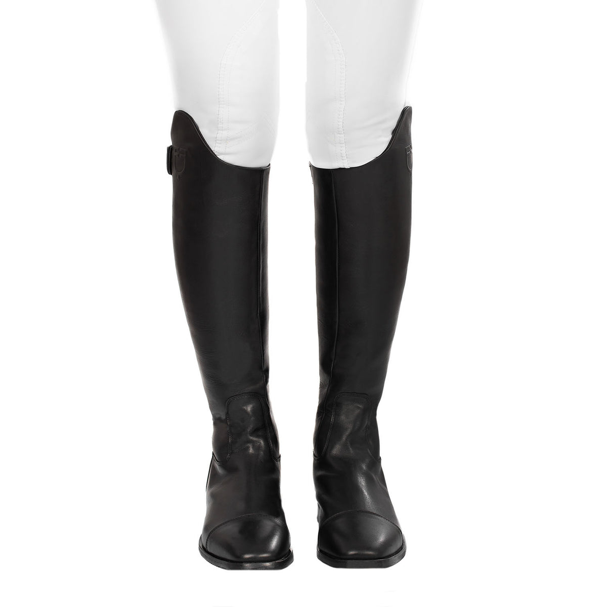 Equestro Stivali Unisex Zip Posteriore
