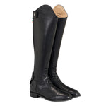 Equestro Stivali Unisex con Lacci e Zip Posteriore