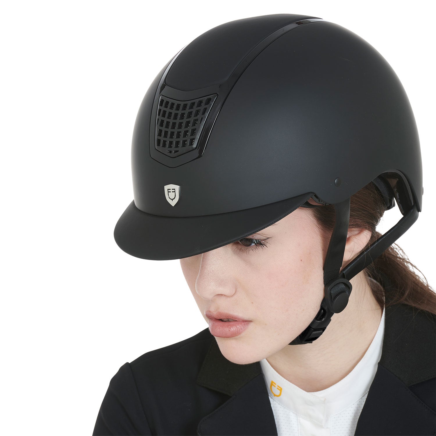 Equestro Cap Ultra Light Frame Lucido Omologazione En