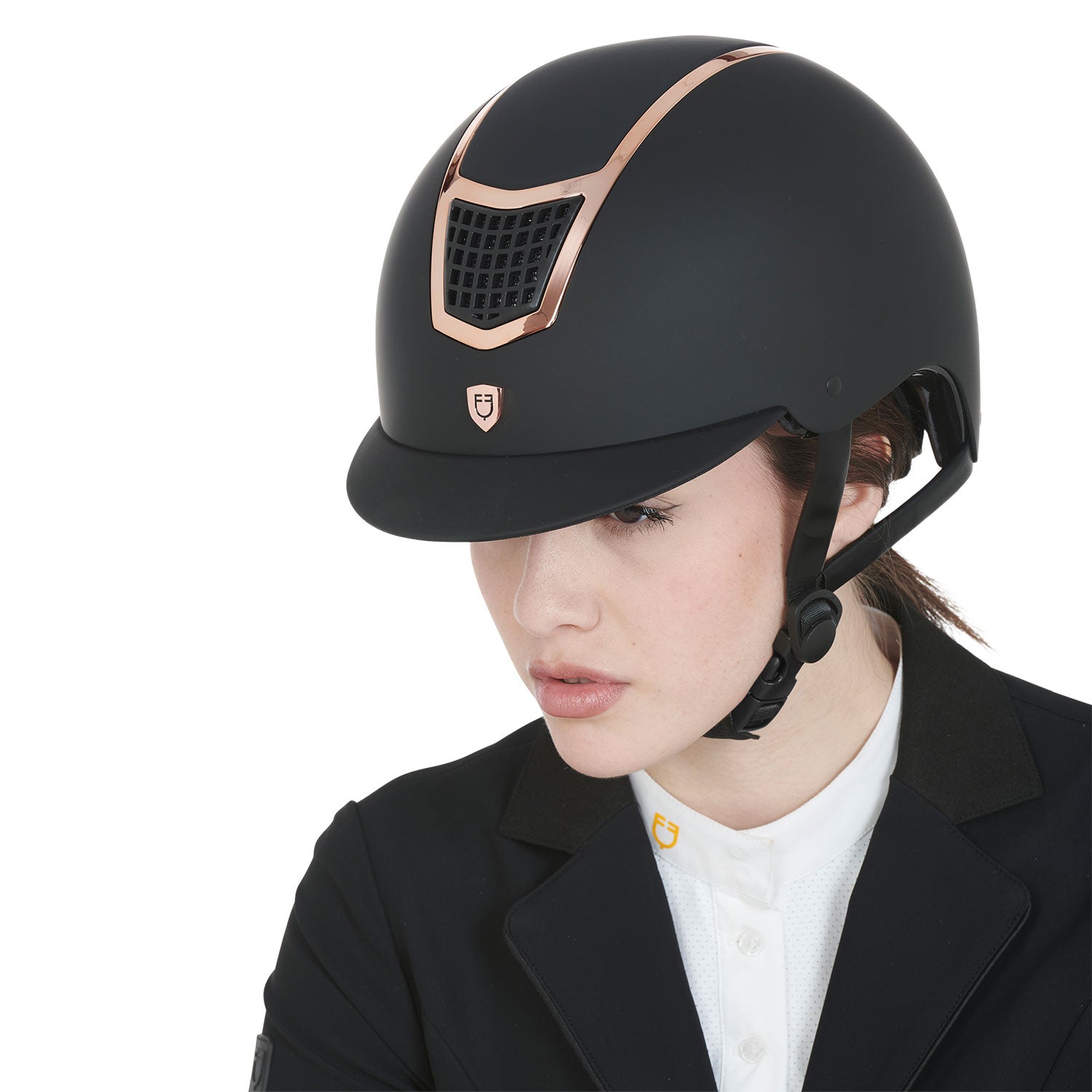 Equestro Cap Ultra Light Frame Lucido Omologazione En