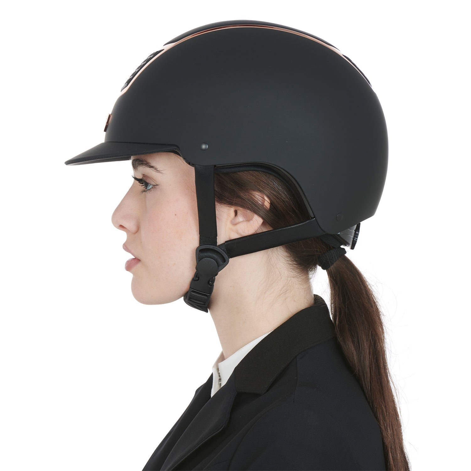 Equestro Cap Ultra Light Frame Lucido Omologazione En