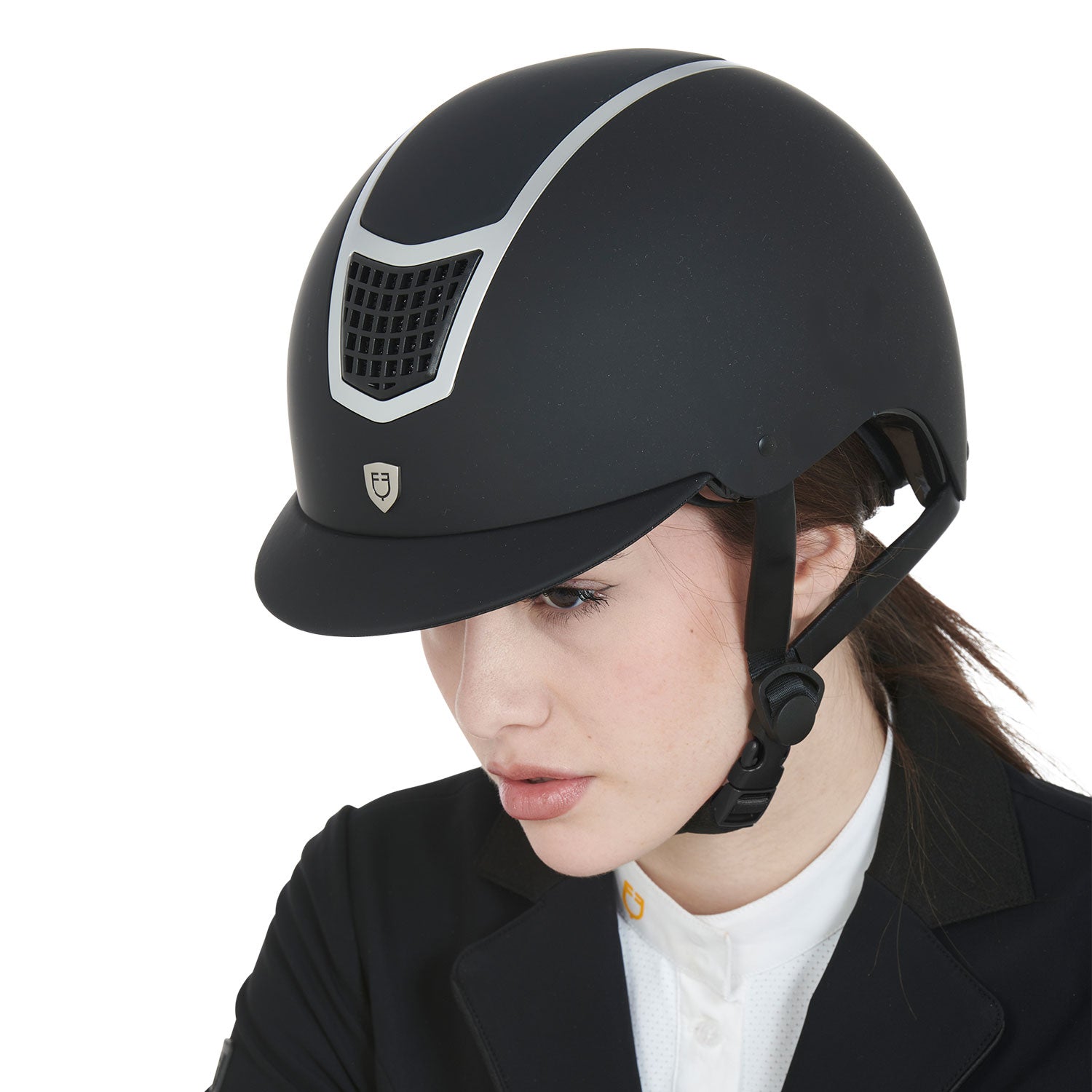 Equestro Cap Ultra Light Frame Lucido Omologazione En