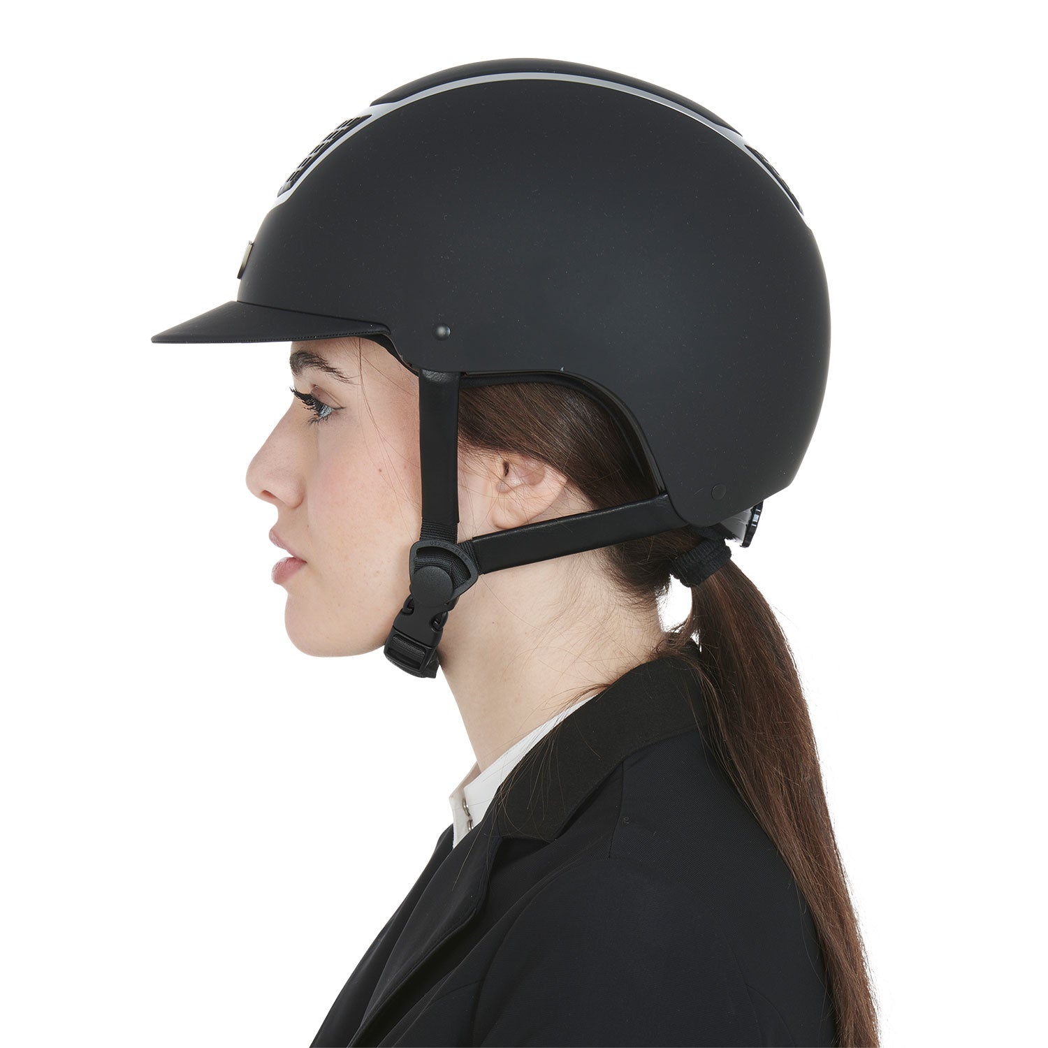 Equestro Cap Ultra Light Frame Lucido Omologazione En