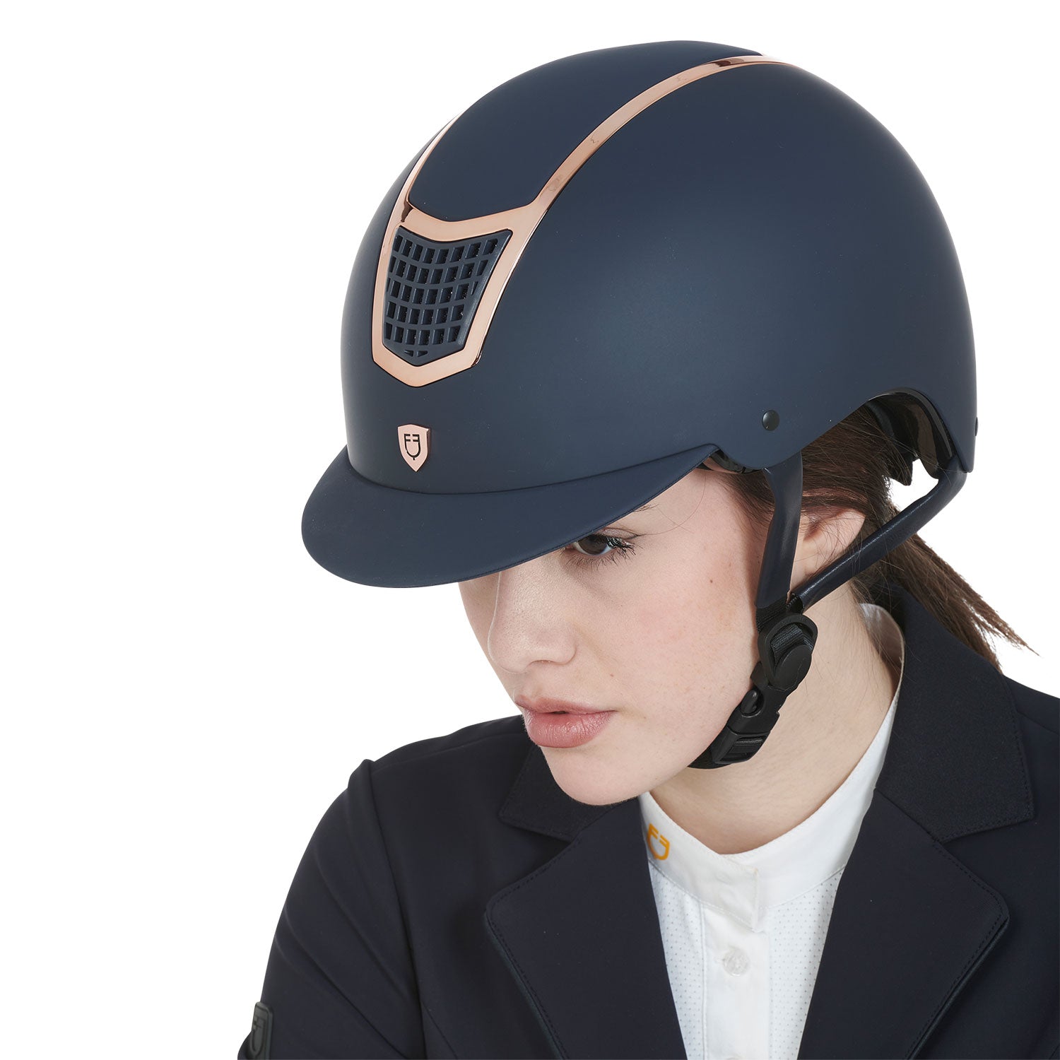 Equestro Cap Ultra Light Frame Lucido Omologazione En