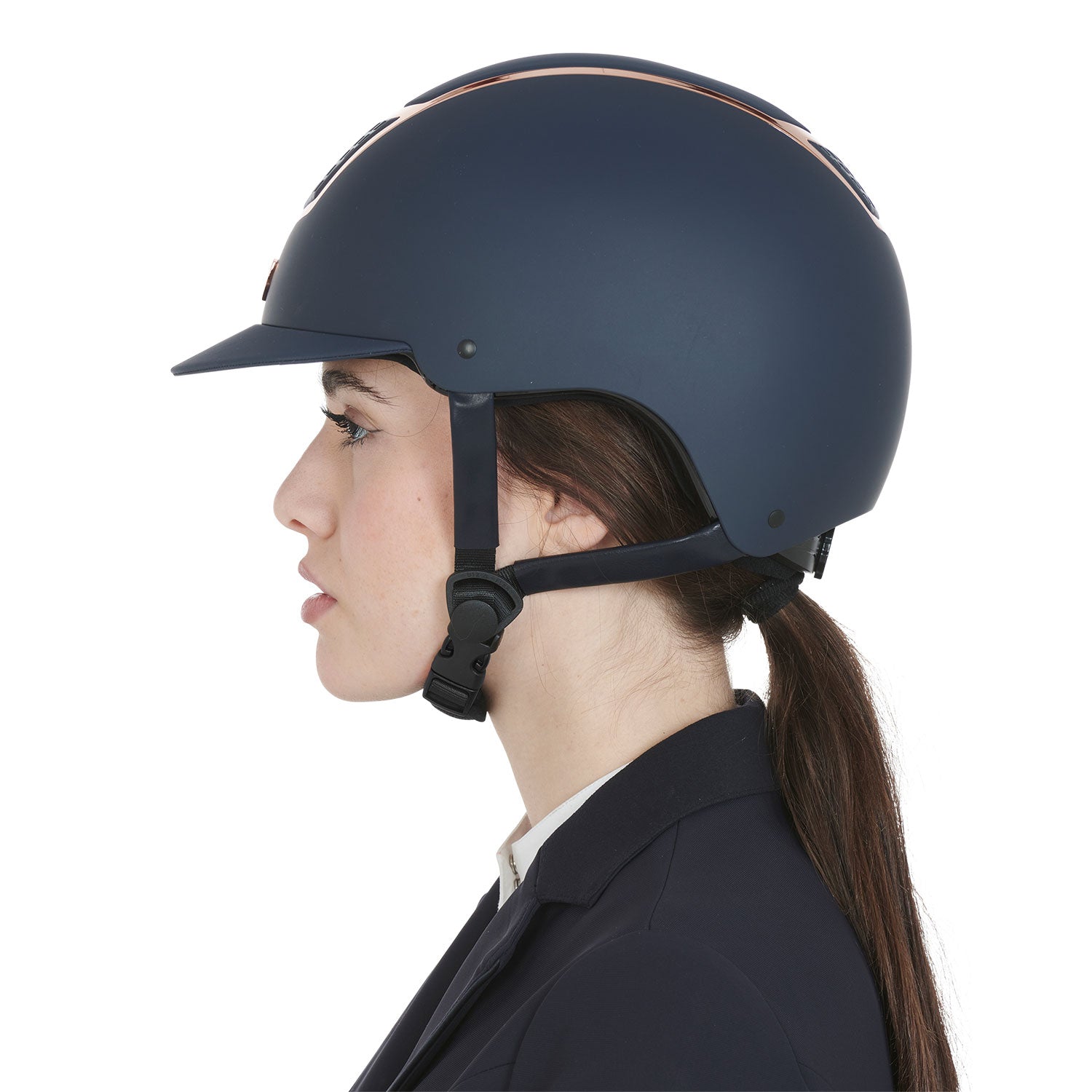 Equestro Cap Ultra Light Frame Lucido Omologazione En
