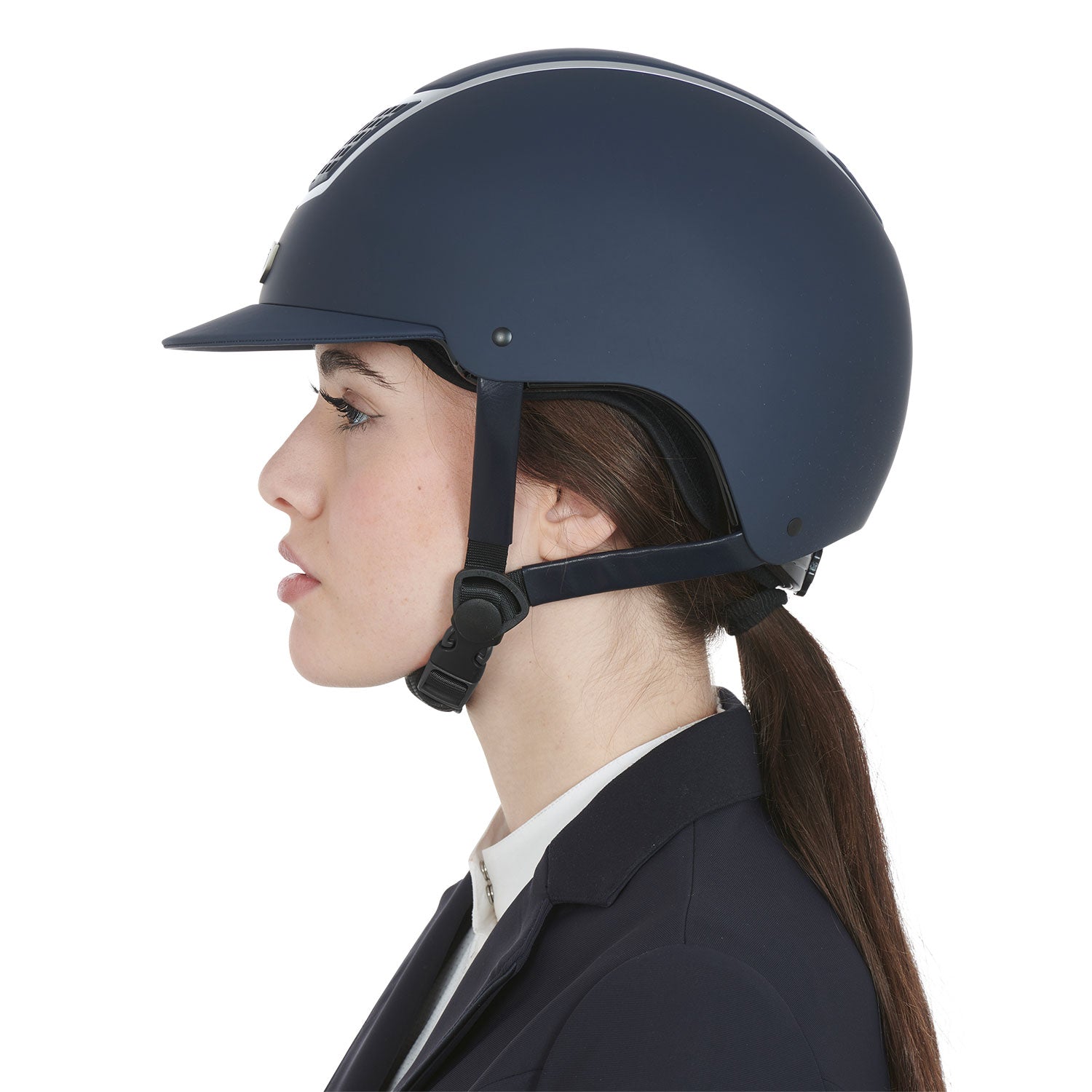 Equestro Cap Ultra Light Frame Lucido Omologazione En