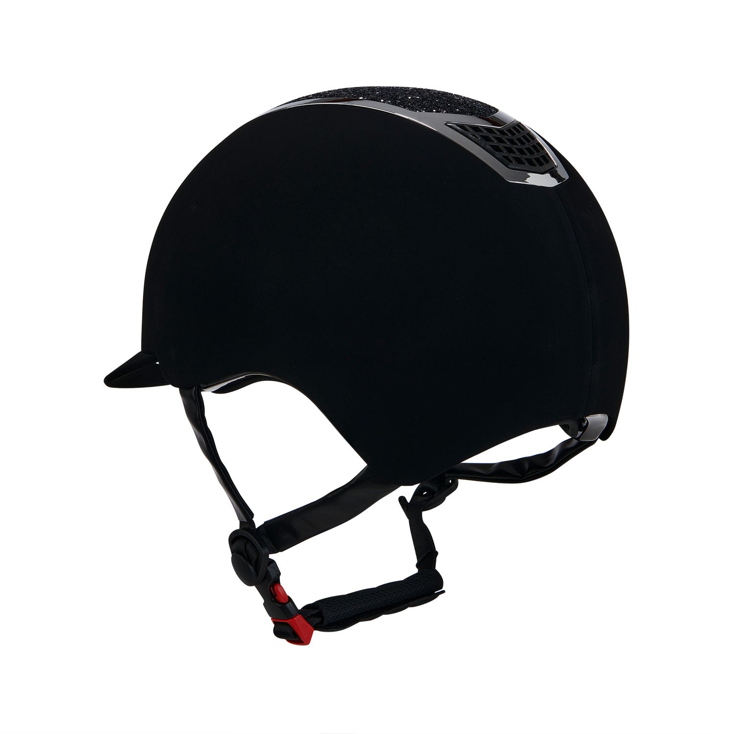 Equestro Cap Ultra Light in Velluto con Strass