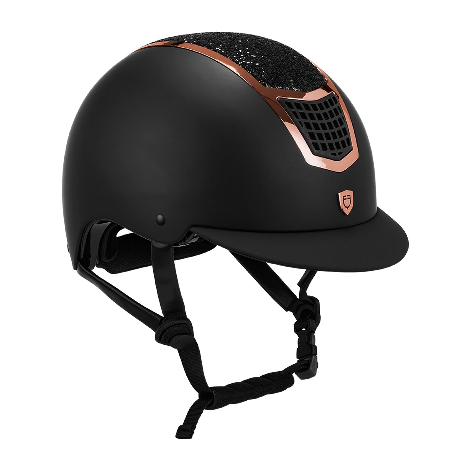Equestro Cap con Brillantini Omologazione En