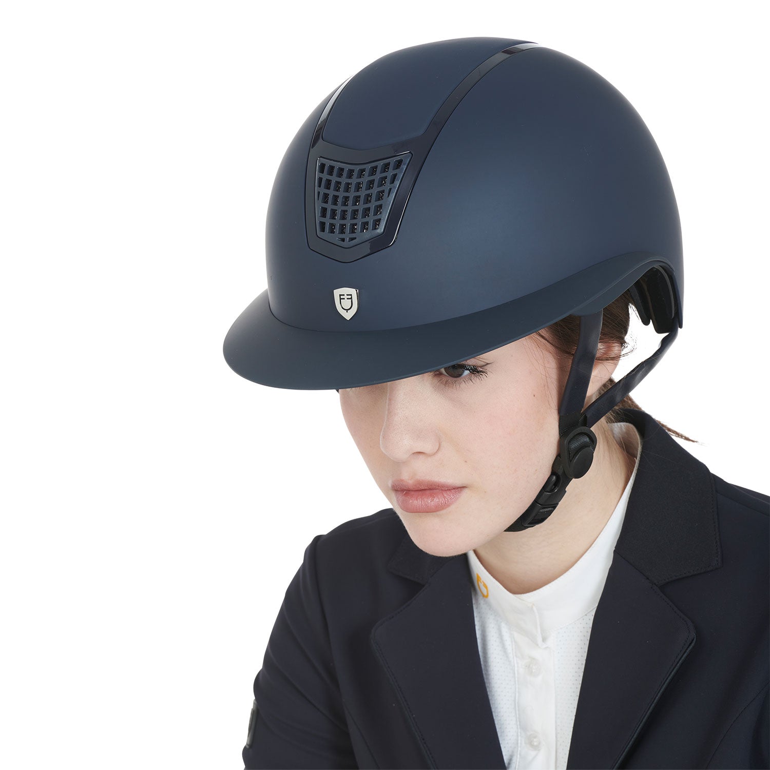 Equestro Cap Ultra Light in Plastica Opaca Resistente Omologazione En