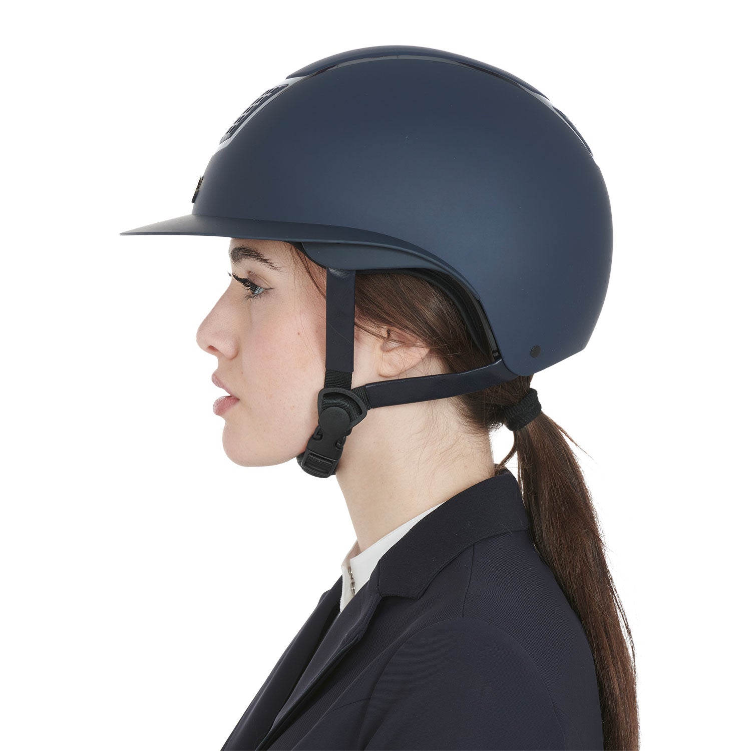 Equestro Cap Ultra Light in Plastica Opaca Resistente Omologazione En