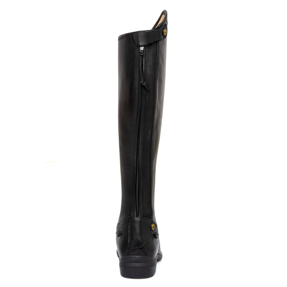 Equestro Stivali Unisex con Inserto Multilogo