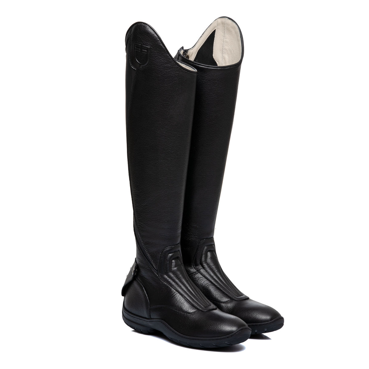 Equestro Stivali Unisex con Suola Sportiva