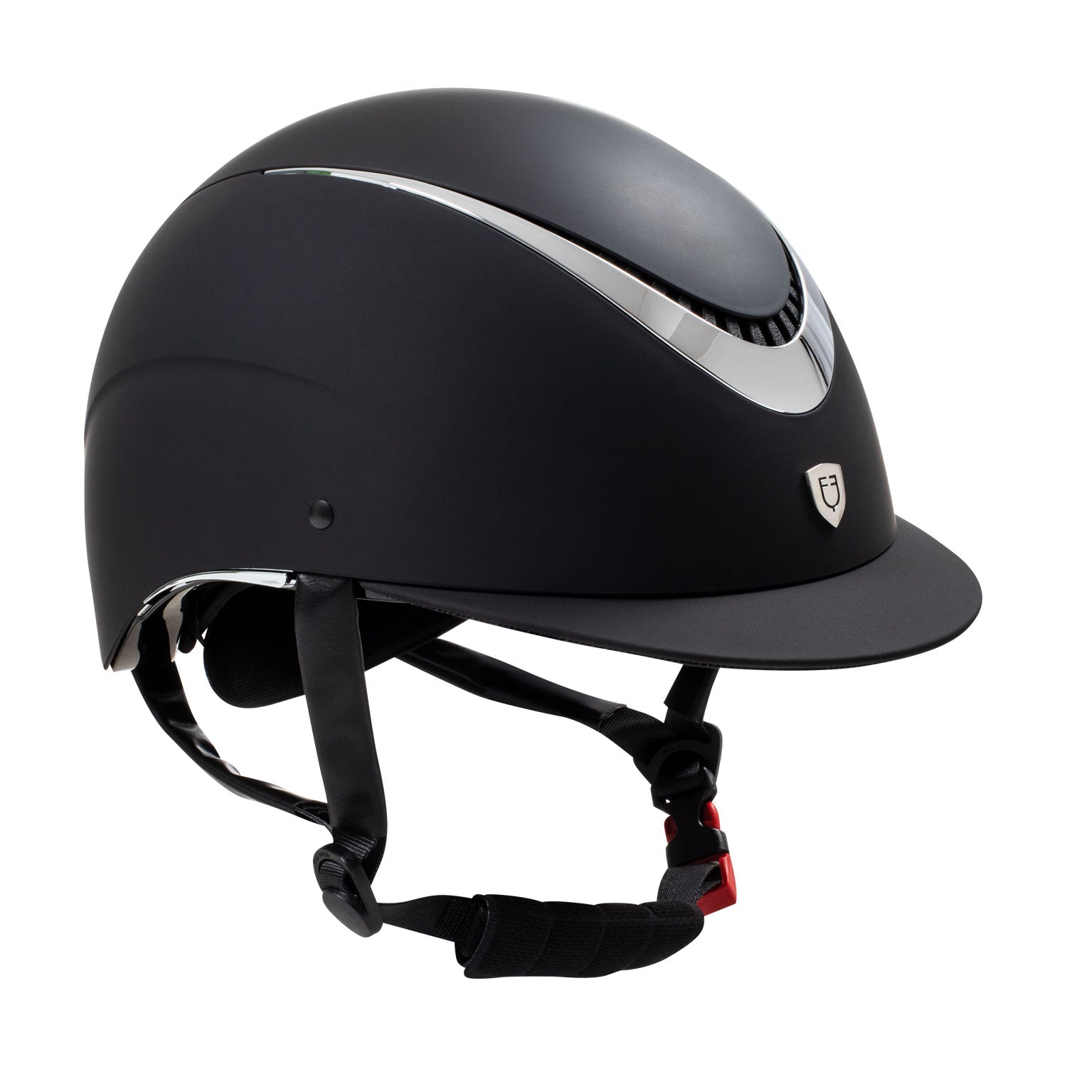 Equestro Cap Unisex con Frame Lucido Omologazione En