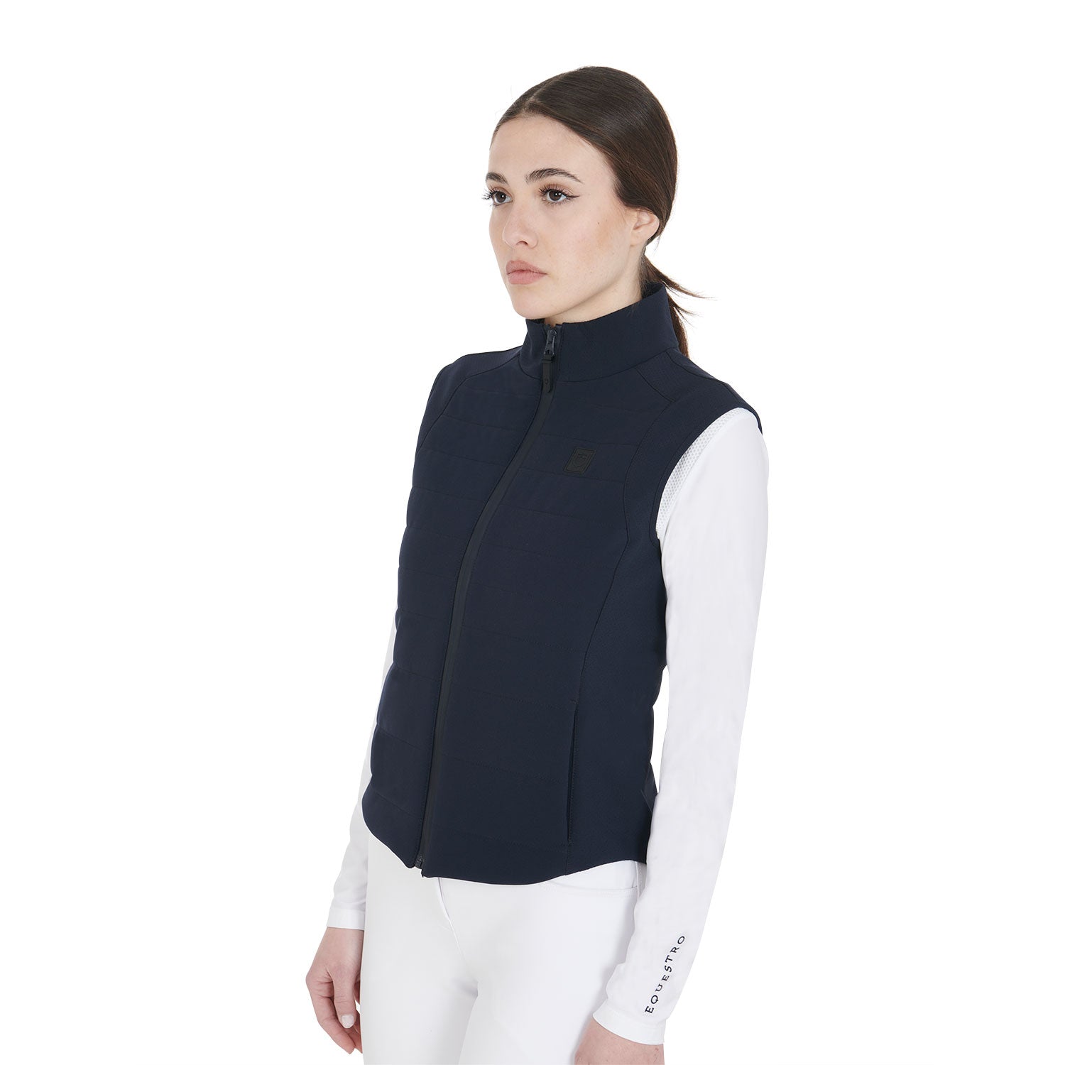 Smanicato tecnico donna in tessuto traspirante Equestro Kemi