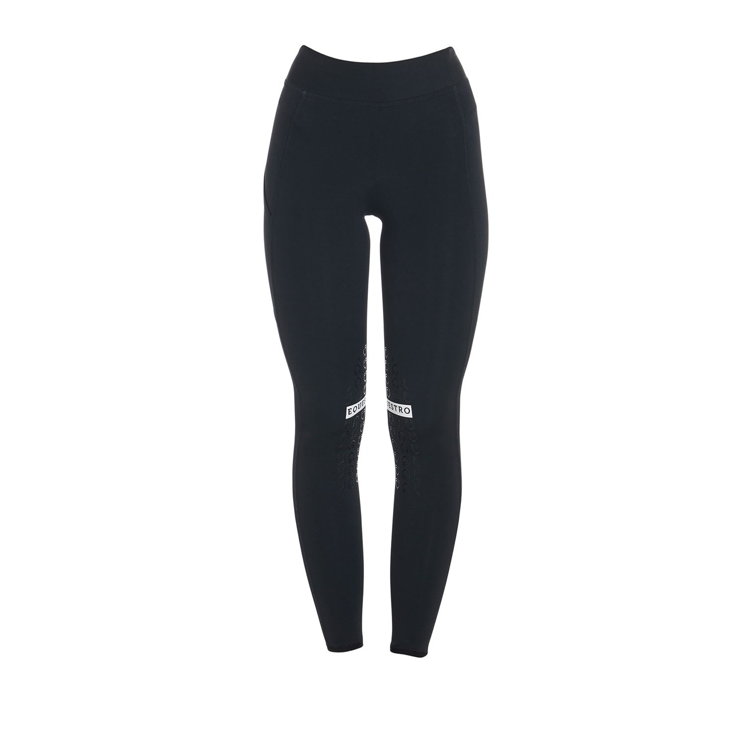 Equestro Leggings Donna Slim Fit Tessuto Elasticizzato