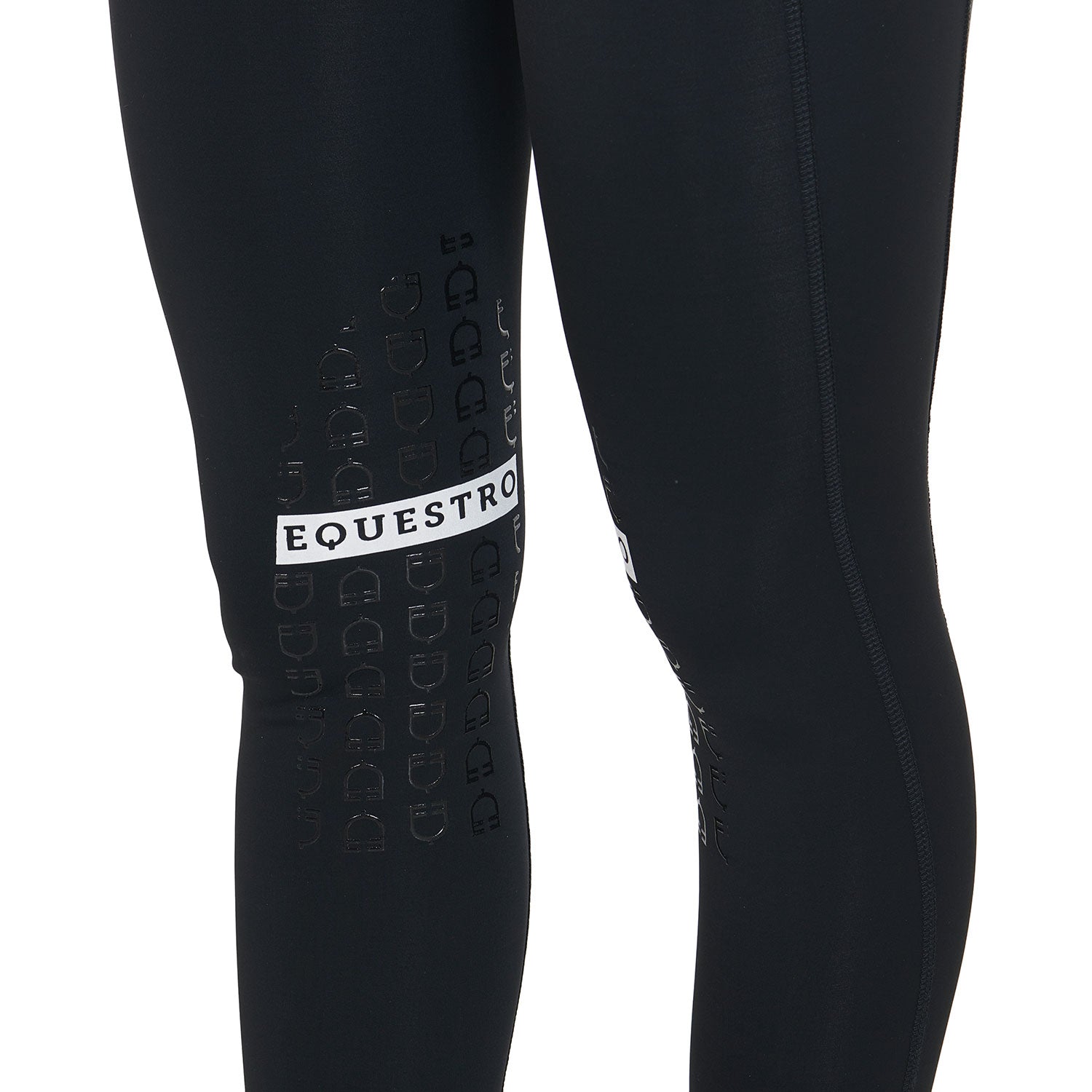 Equestro Leggings Donna Slim Fit Tessuto Elasticizzato