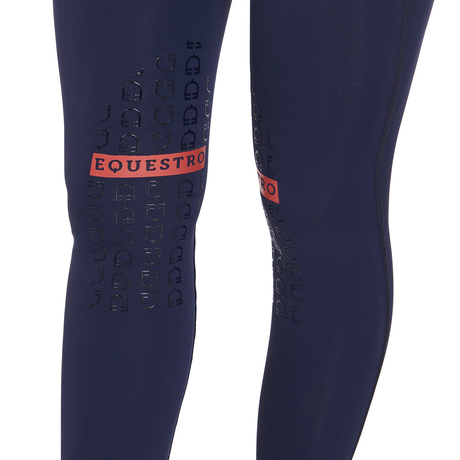 Equestro Leggings Donna Slim Fit Tessuto Elasticizzato