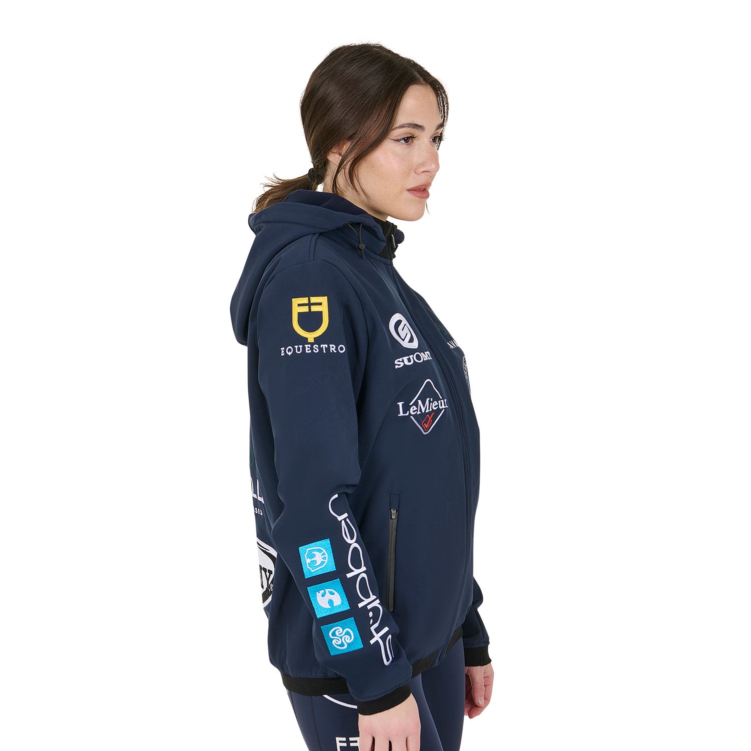 Softshell Donna Multilogo New Style 2025 Equestro Acavalo Stubben Zandonà etc