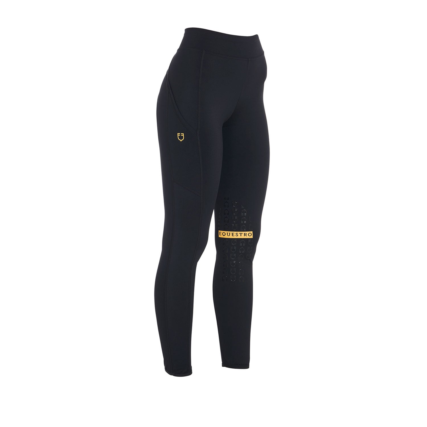 Equestro Leggins Donna Slim Fit Light Tessuto Elasticizzato