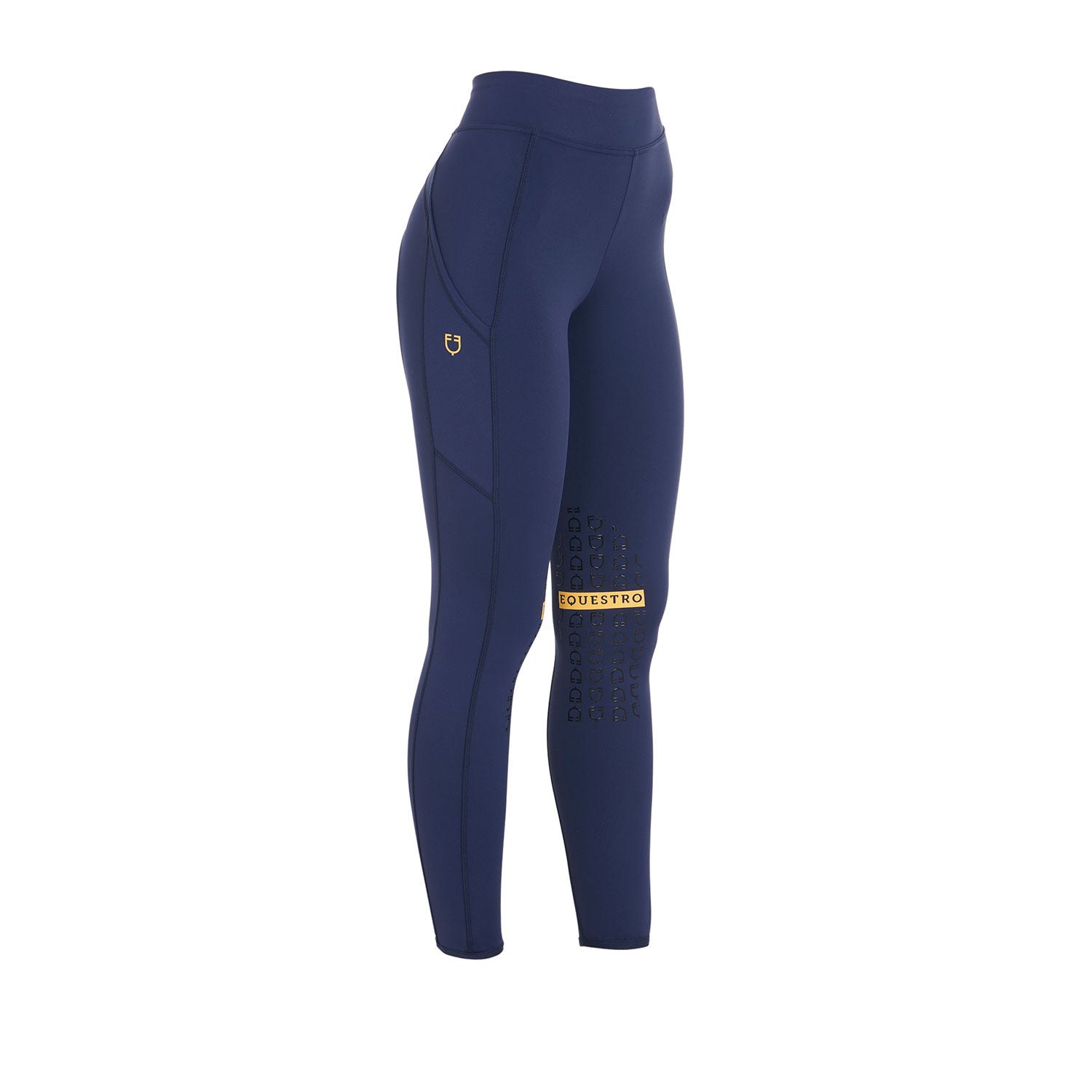 Equestro Leggins Donna Slim Fit Light Tessuto Elasticizzato