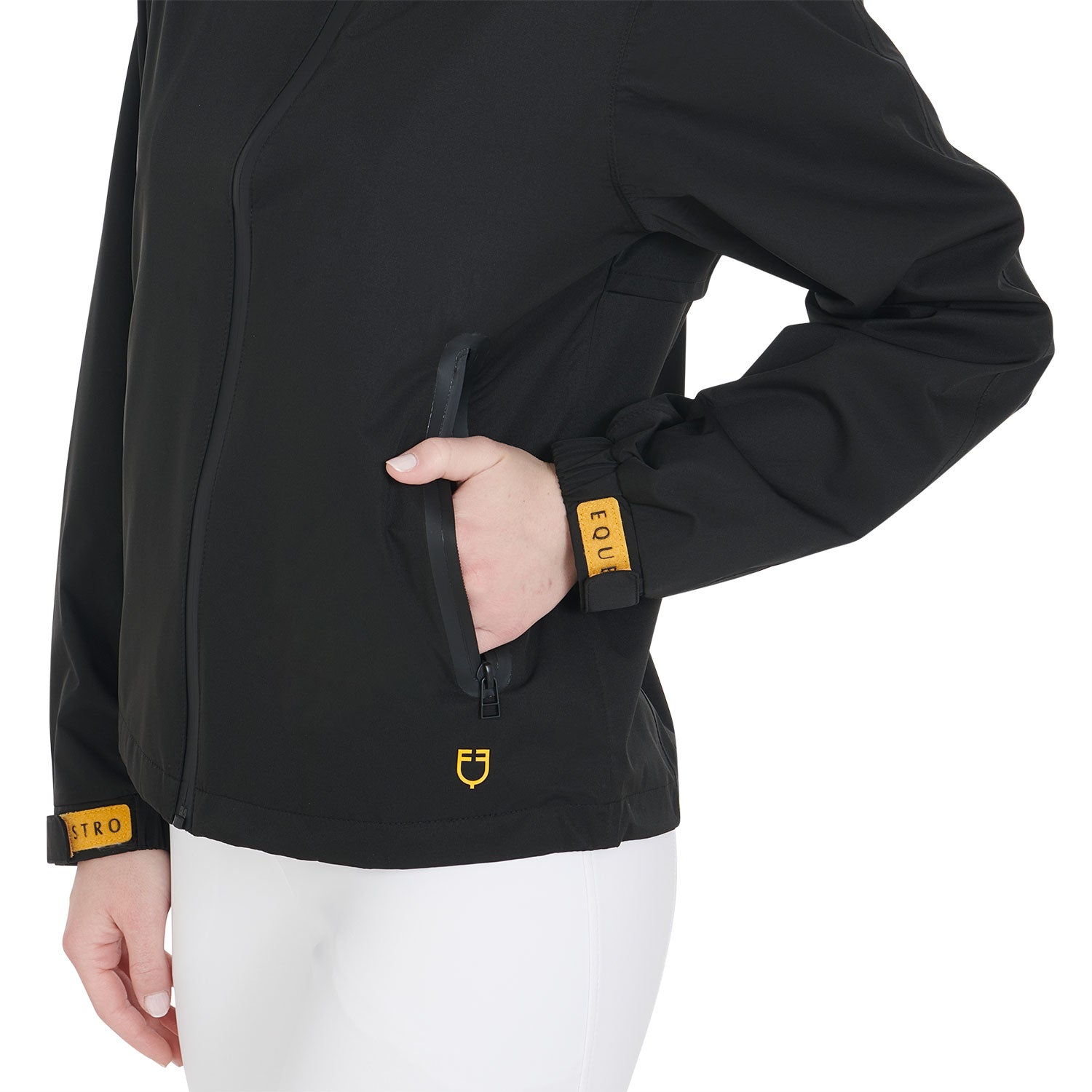 Impermeabile donna Equestro in materiale tecnico con membrana idrorepellente