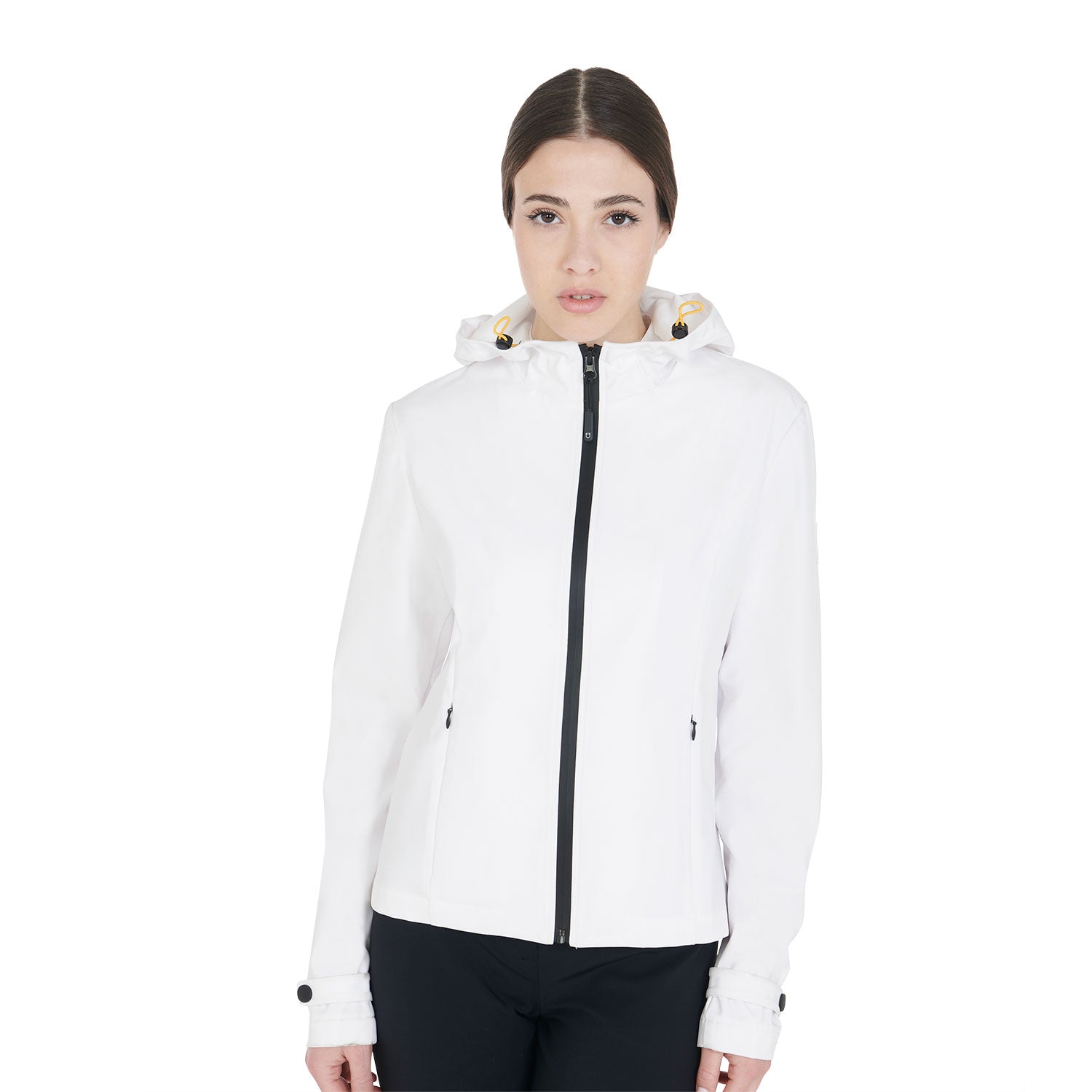 Giacca donna softshell slim fit zip antivento Equestro