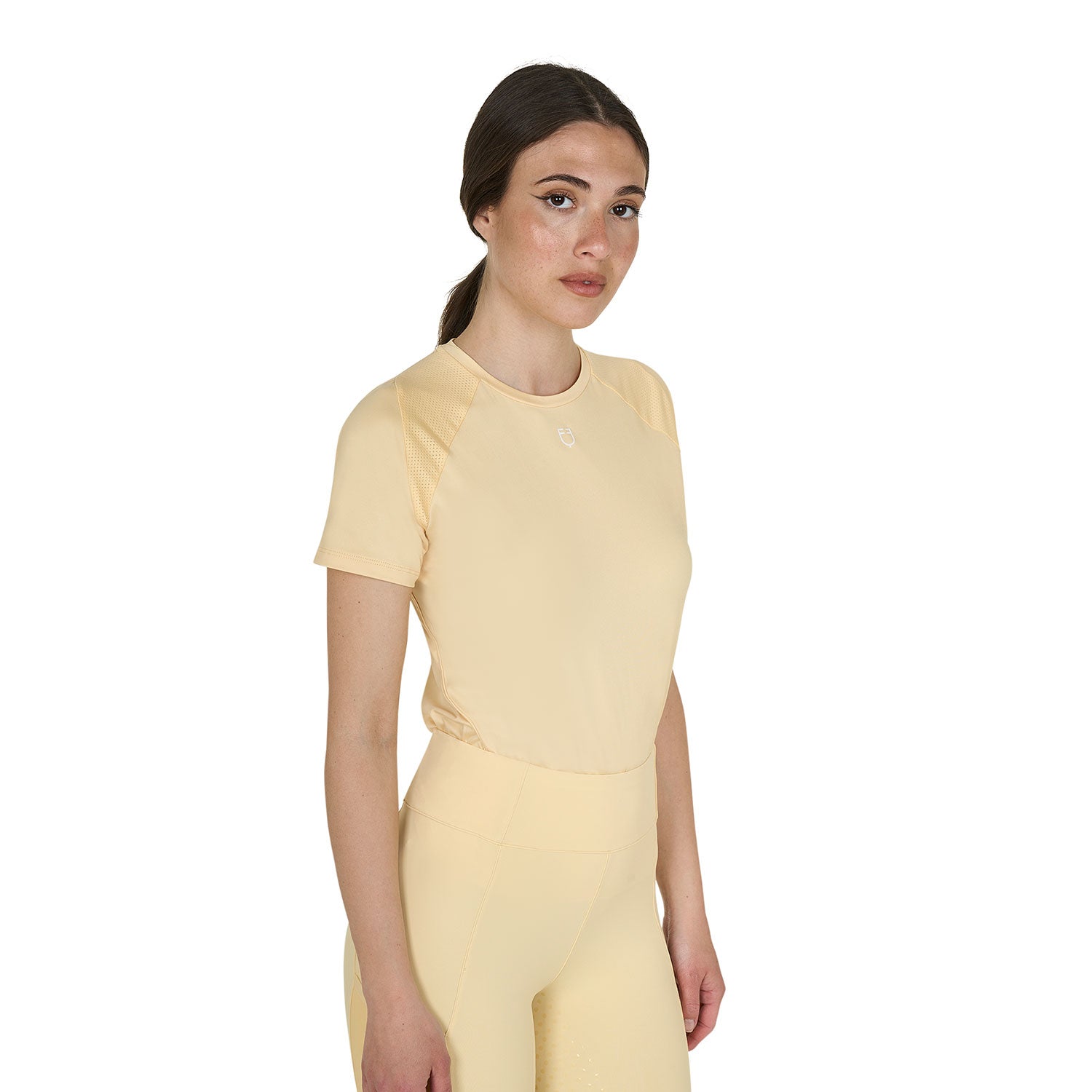 Equestro T Shirt Tecnica Donna Slim Fit da Allenamento