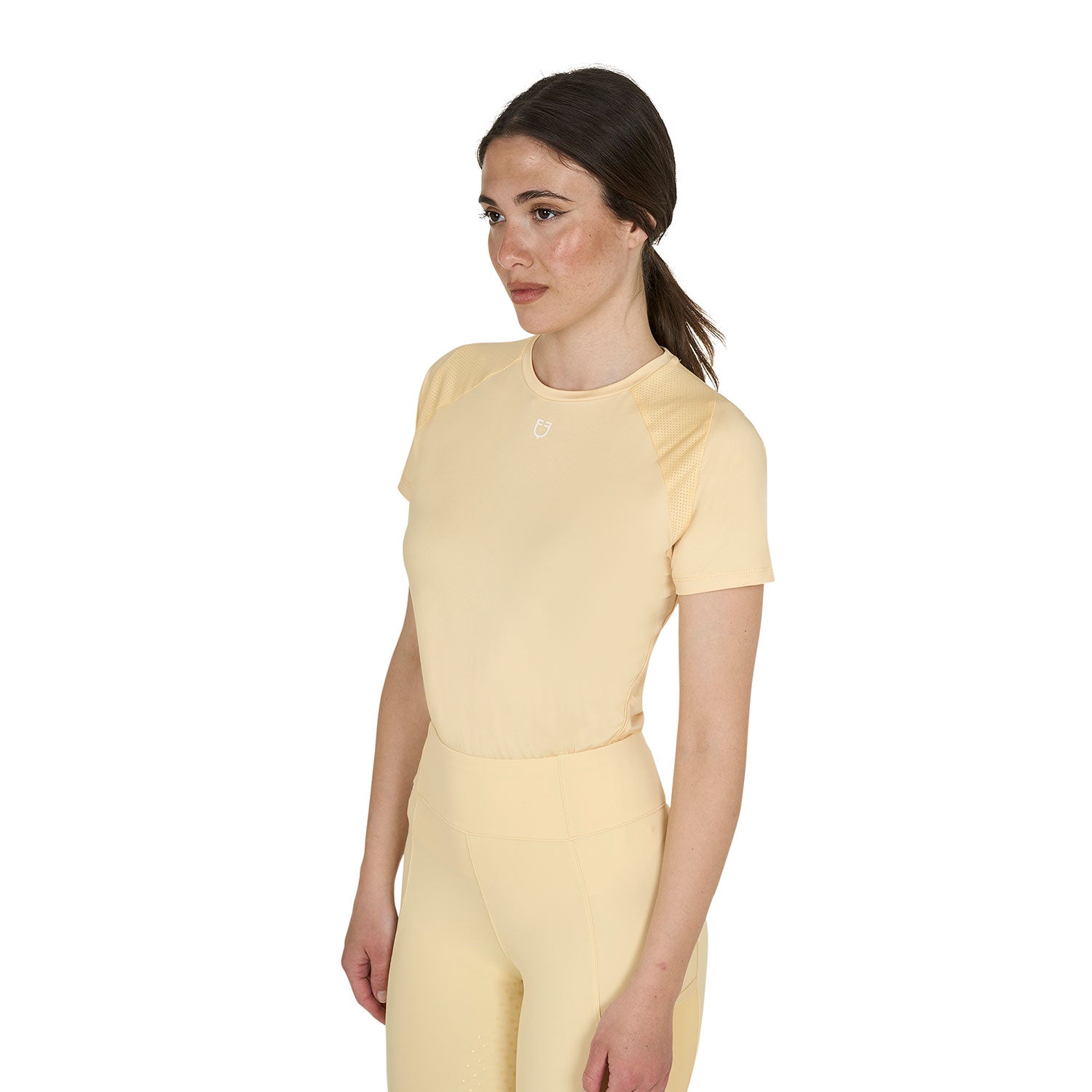 Equestro T Shirt Tecnica Donna Slim Fit da Allenamento