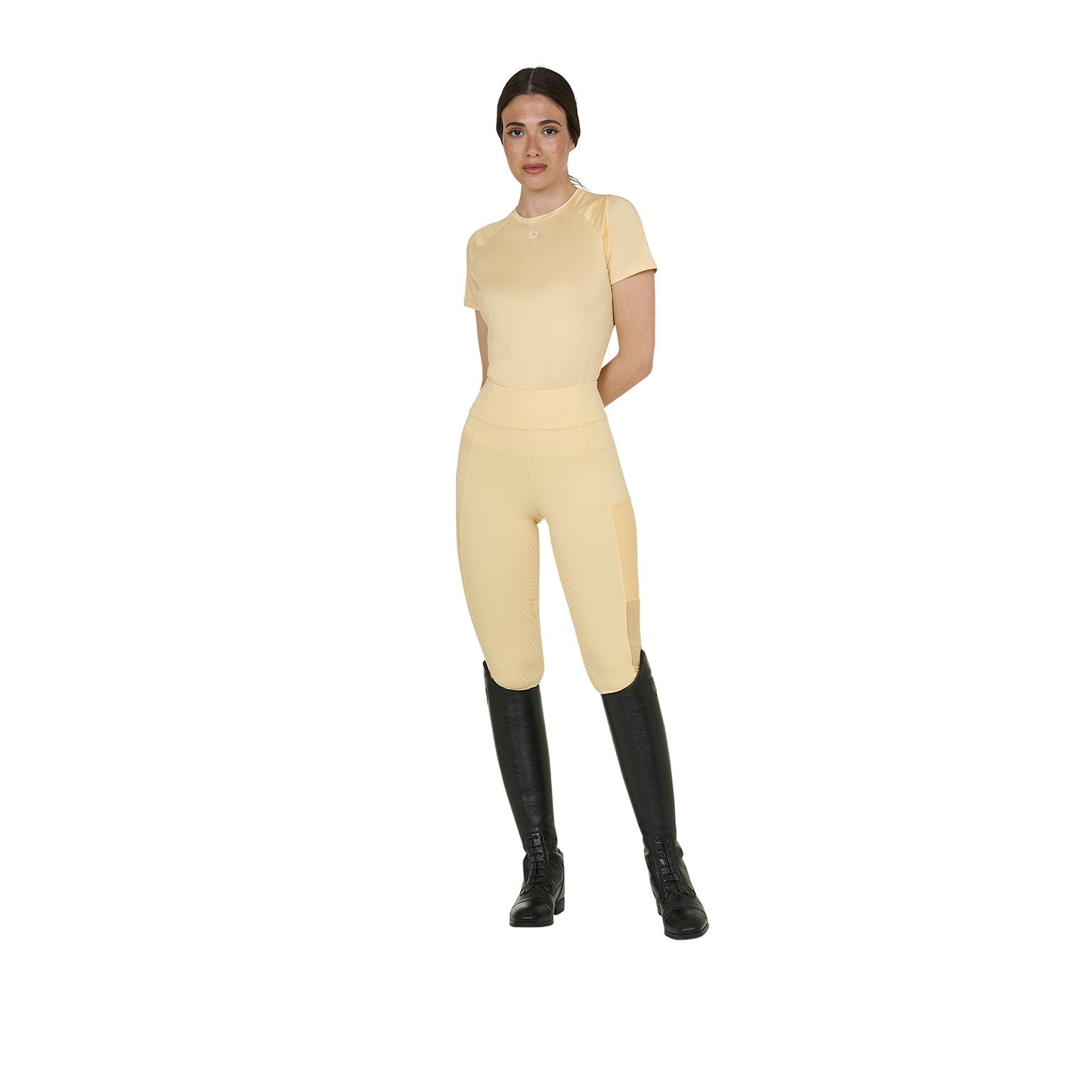 Equestro T Shirt Tecnica Donna Slim Fit da Allenamento