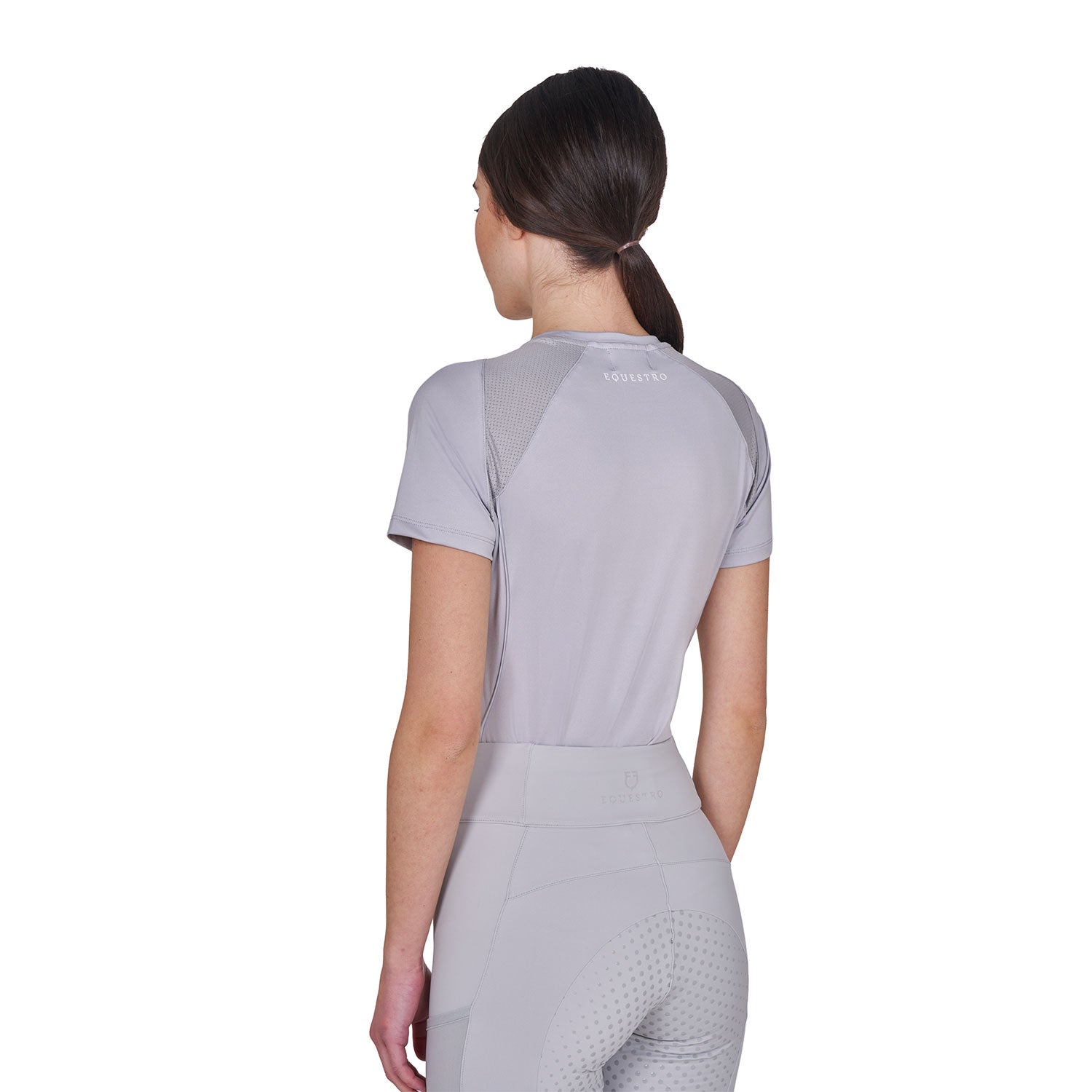 Equestro T Shirt Tecnica Donna Slim Fit da Allenamento