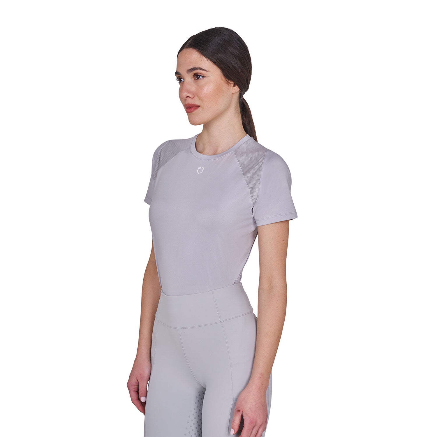 Equestro T Shirt Tecnica Donna Slim Fit da Allenamento