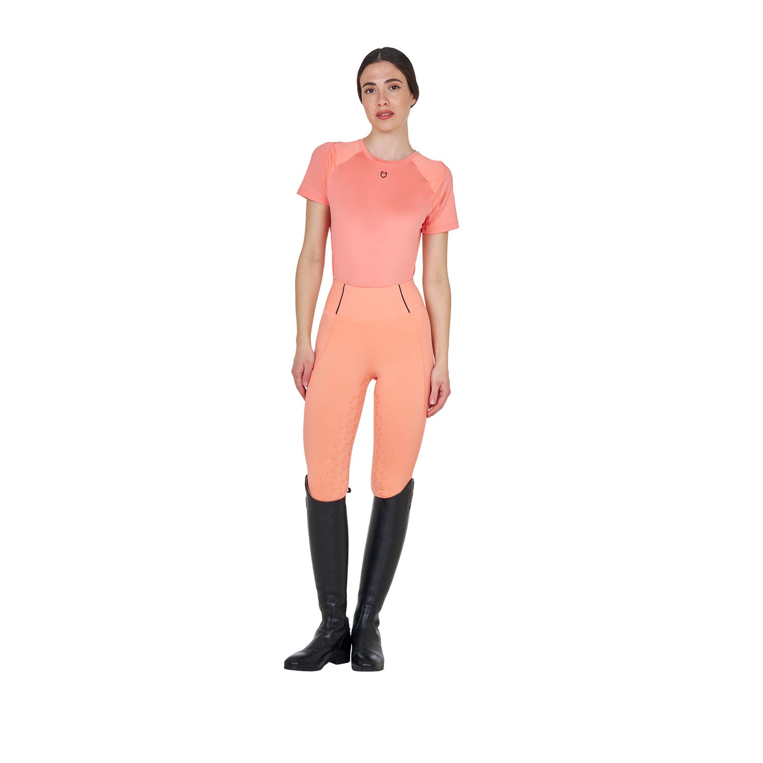 Equestro T Shirt Tecnica Donna Slim Fit da Allenamento