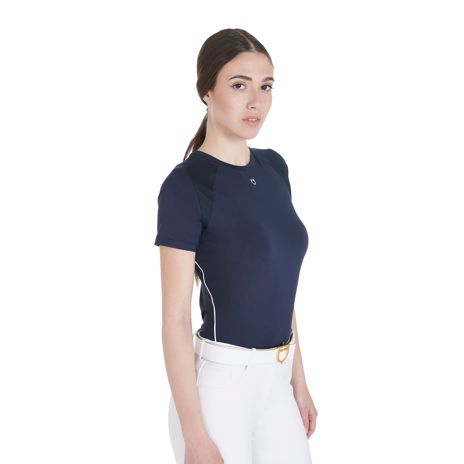 Equestro T Shirt Tecnica Donna Slim Fit da Allenamento