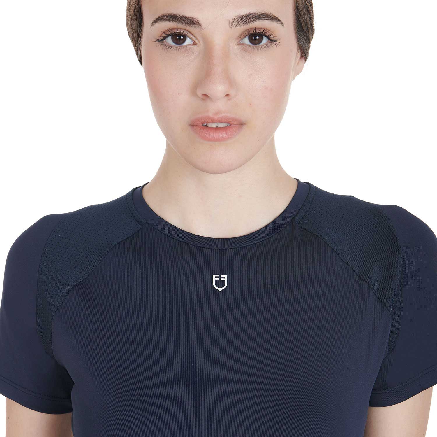 Equestro T Shirt Tecnica Donna Slim Fit da Allenamento