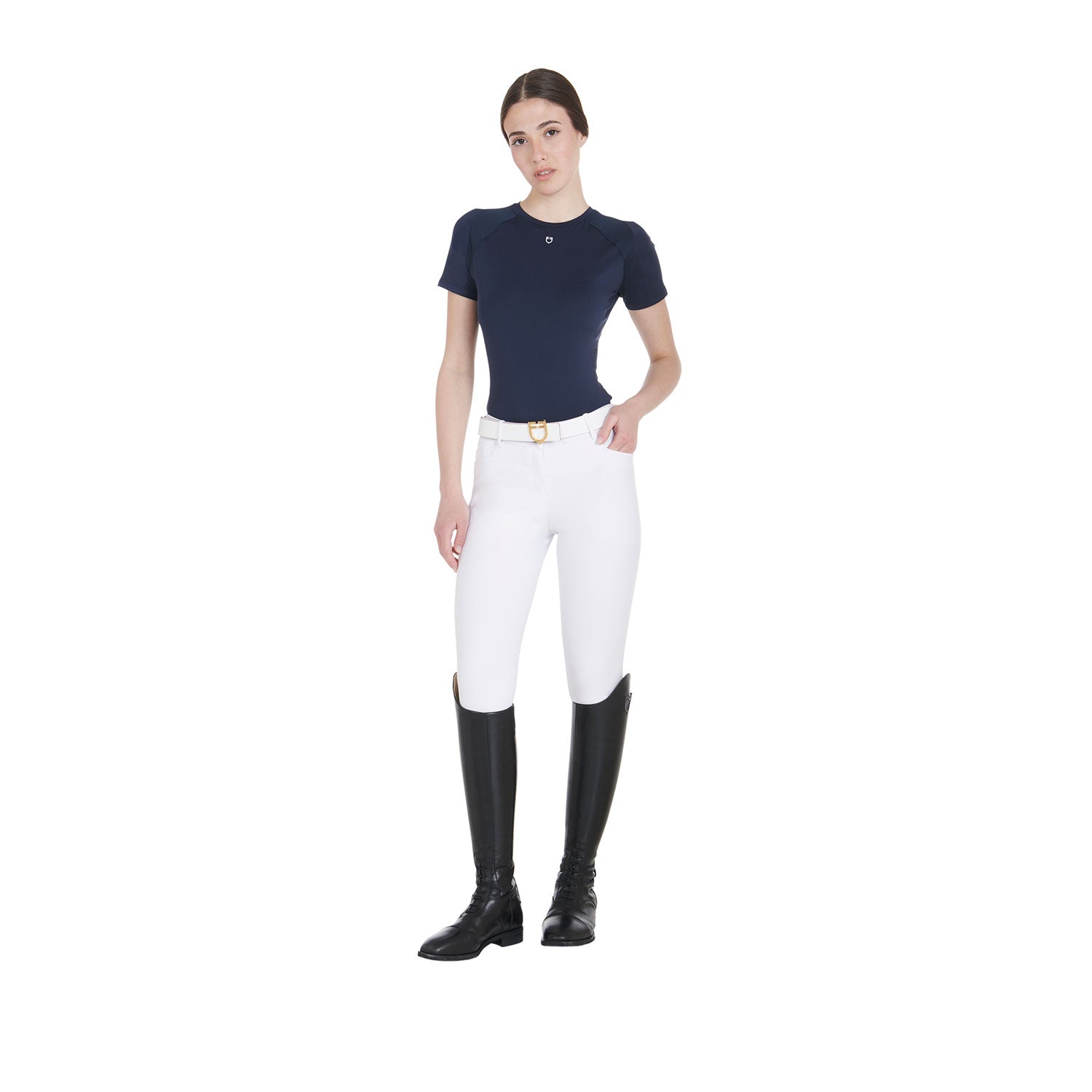 Equestro T Shirt Tecnica Donna Slim Fit da Allenamento
