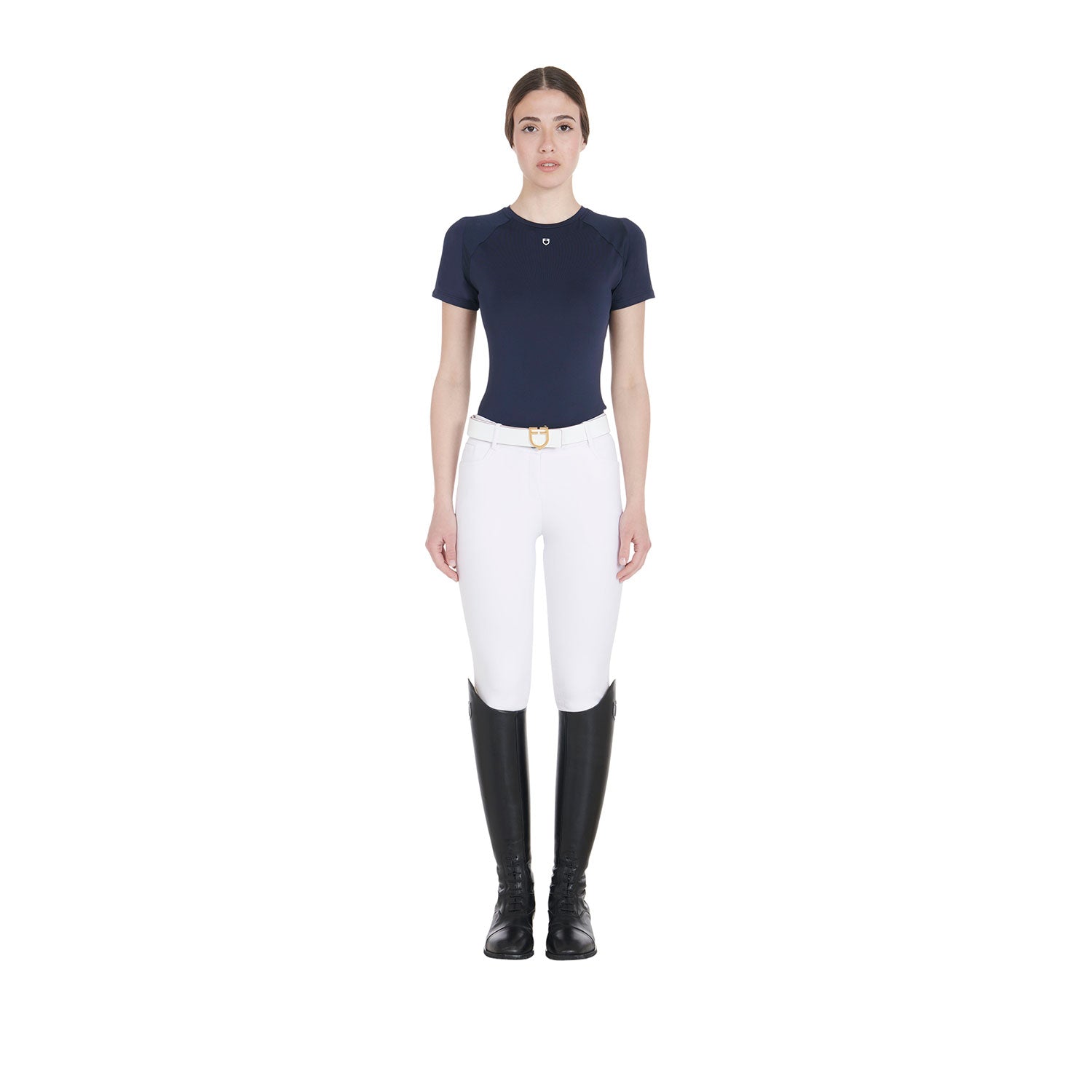 Equestro T Shirt Tecnica Donna Slim Fit da Allenamento