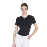 Equestro T Shirt Tecnica Donna Slim Fit da Allenamento