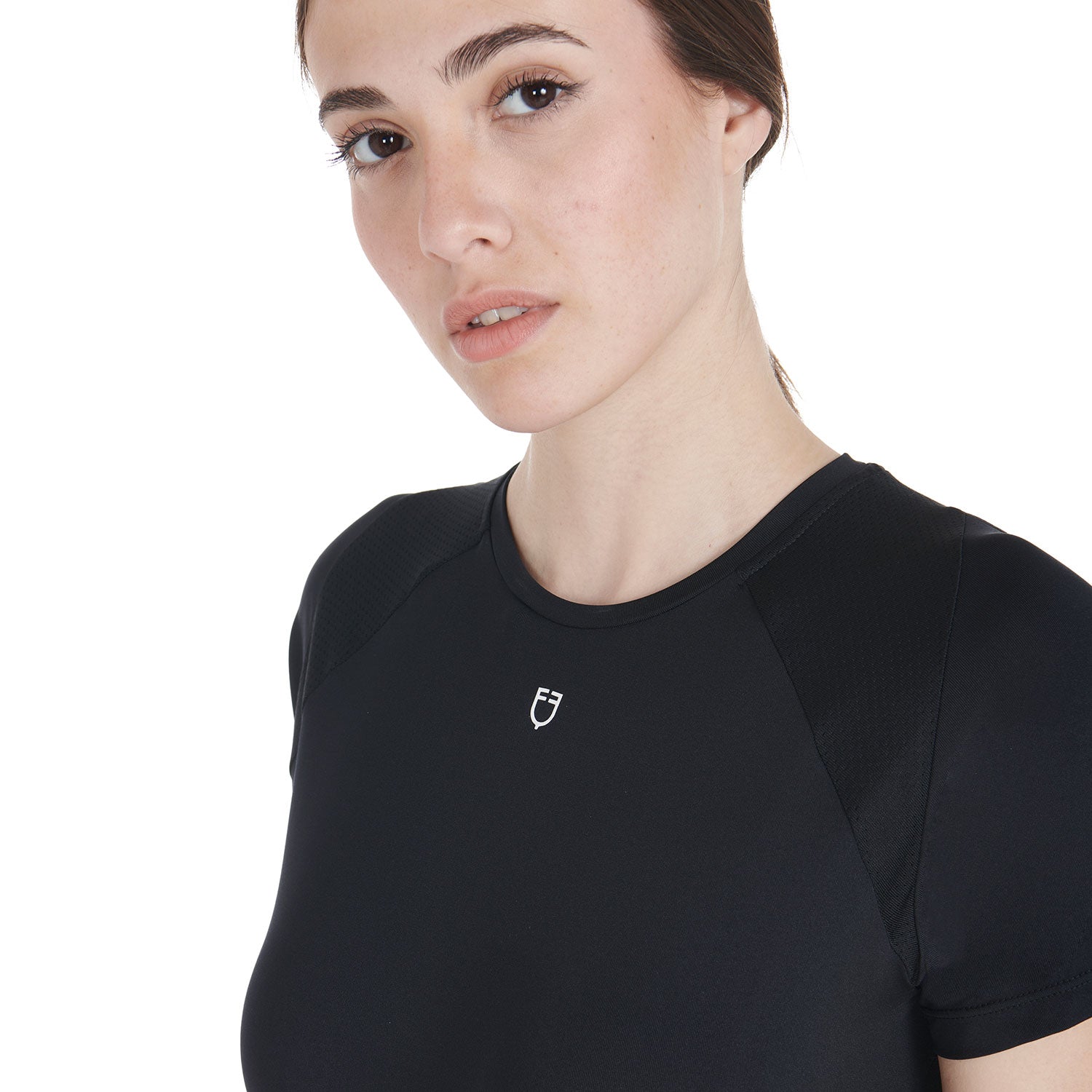 Equestro T Shirt Tecnica Donna Slim Fit da Allenamento