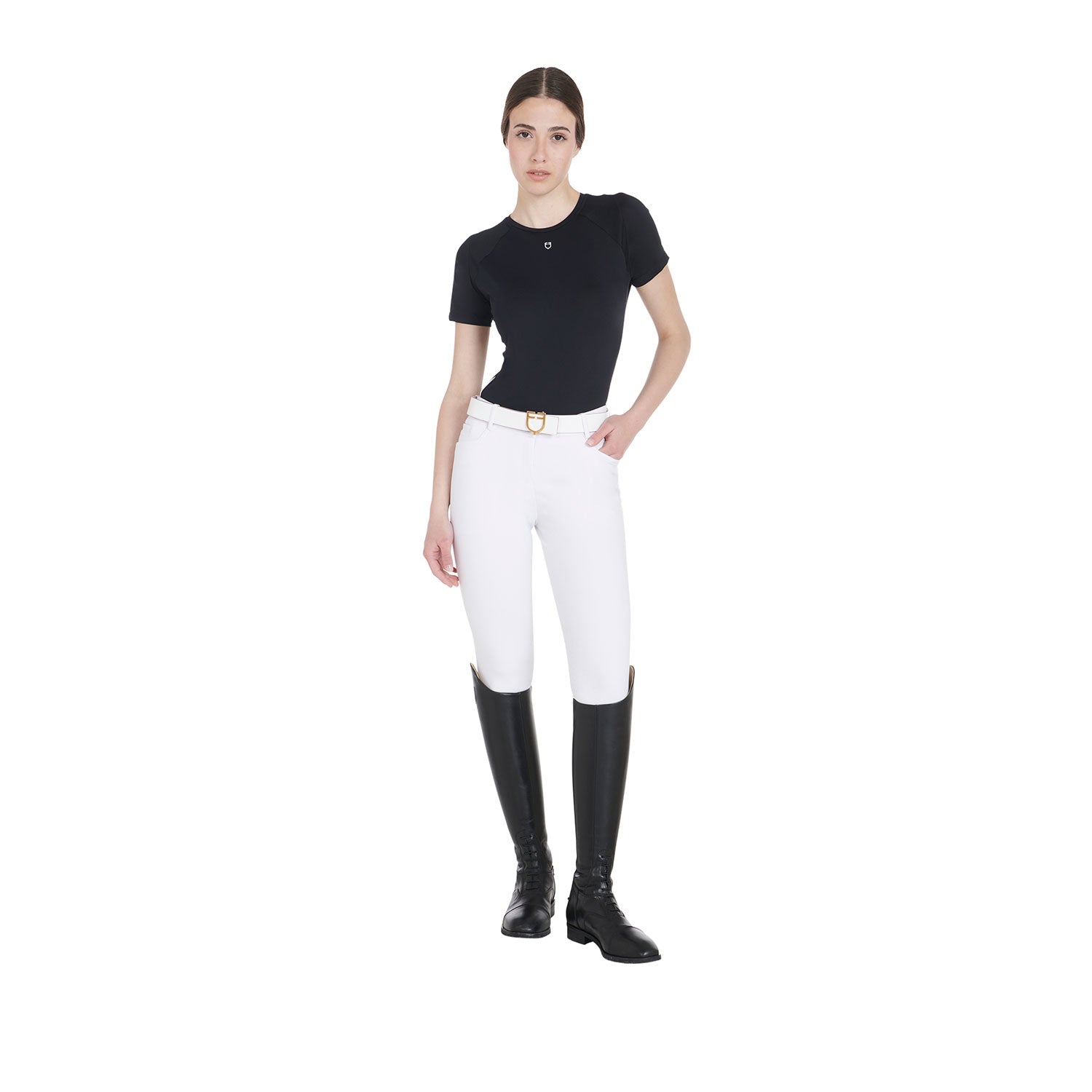 Equestro T Shirt Tecnica Donna Slim Fit da Allenamento