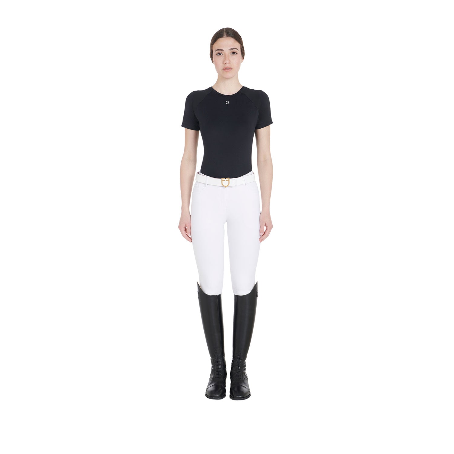 Equestro T Shirt Tecnica Donna Slim Fit da Allenamento