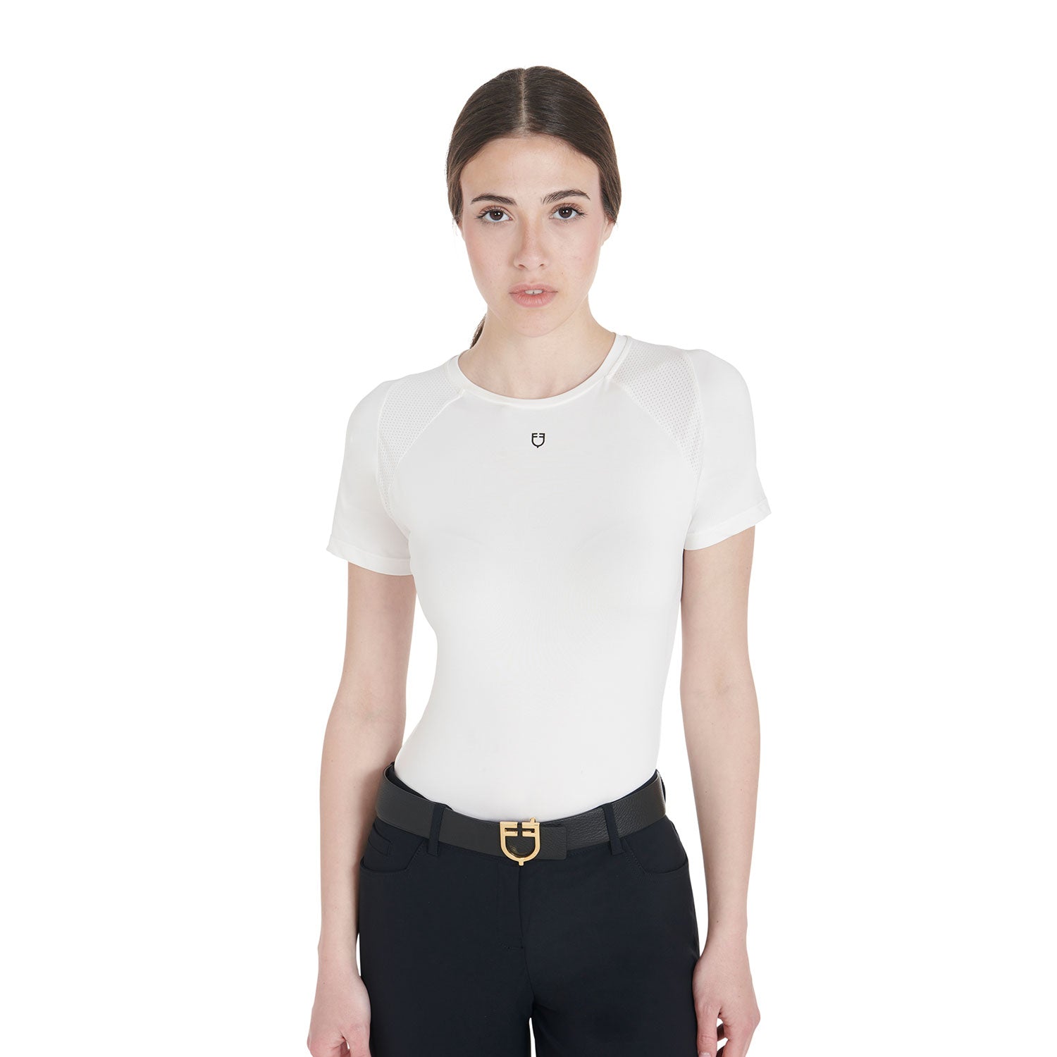 T-shirt tecnica donna slim fit Equestro