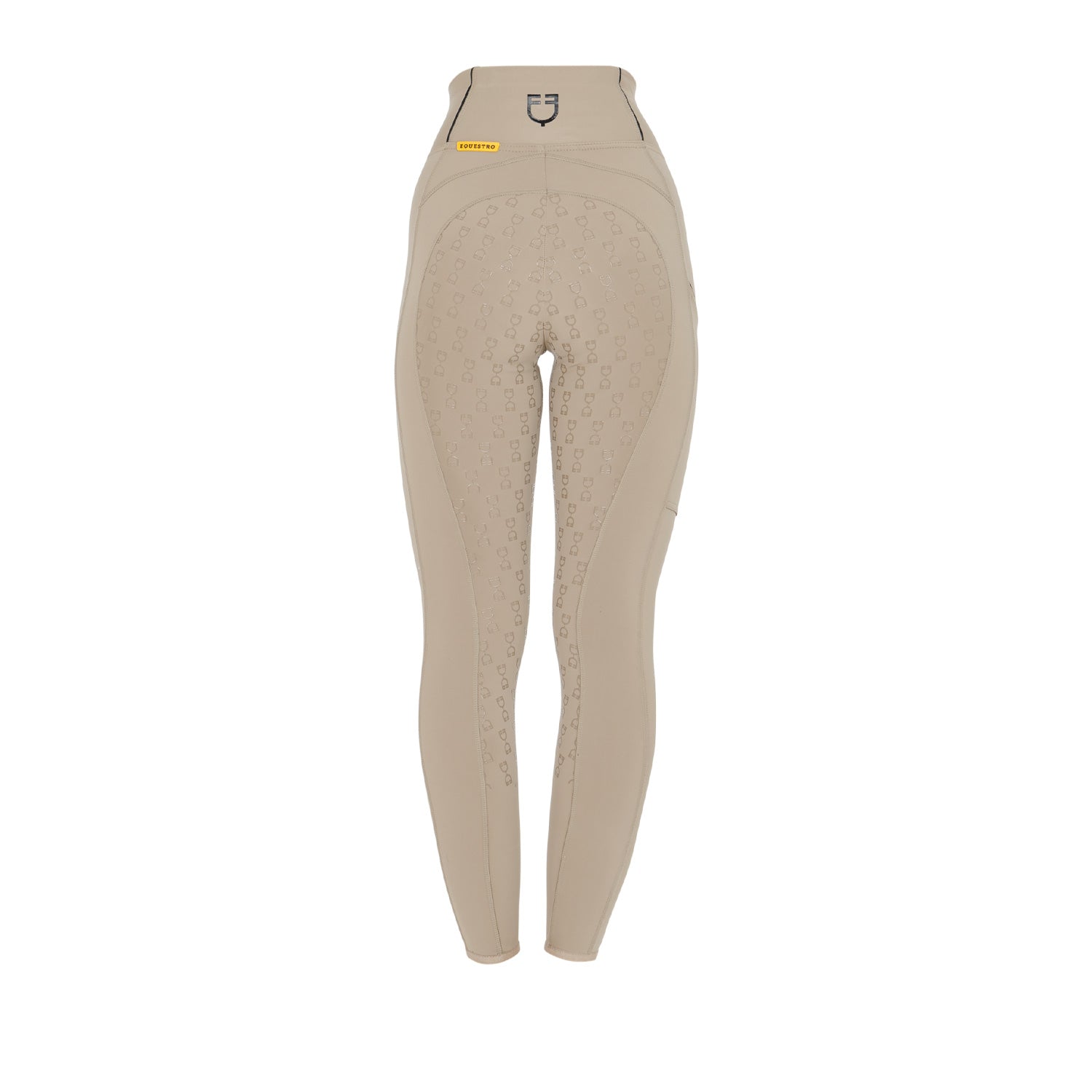 Equestro Leggins Donna Slim Fit Full Grip