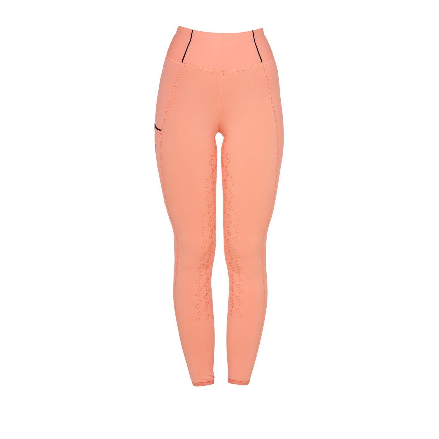 Equestro Leggins Donna Slim Fit Full Grip