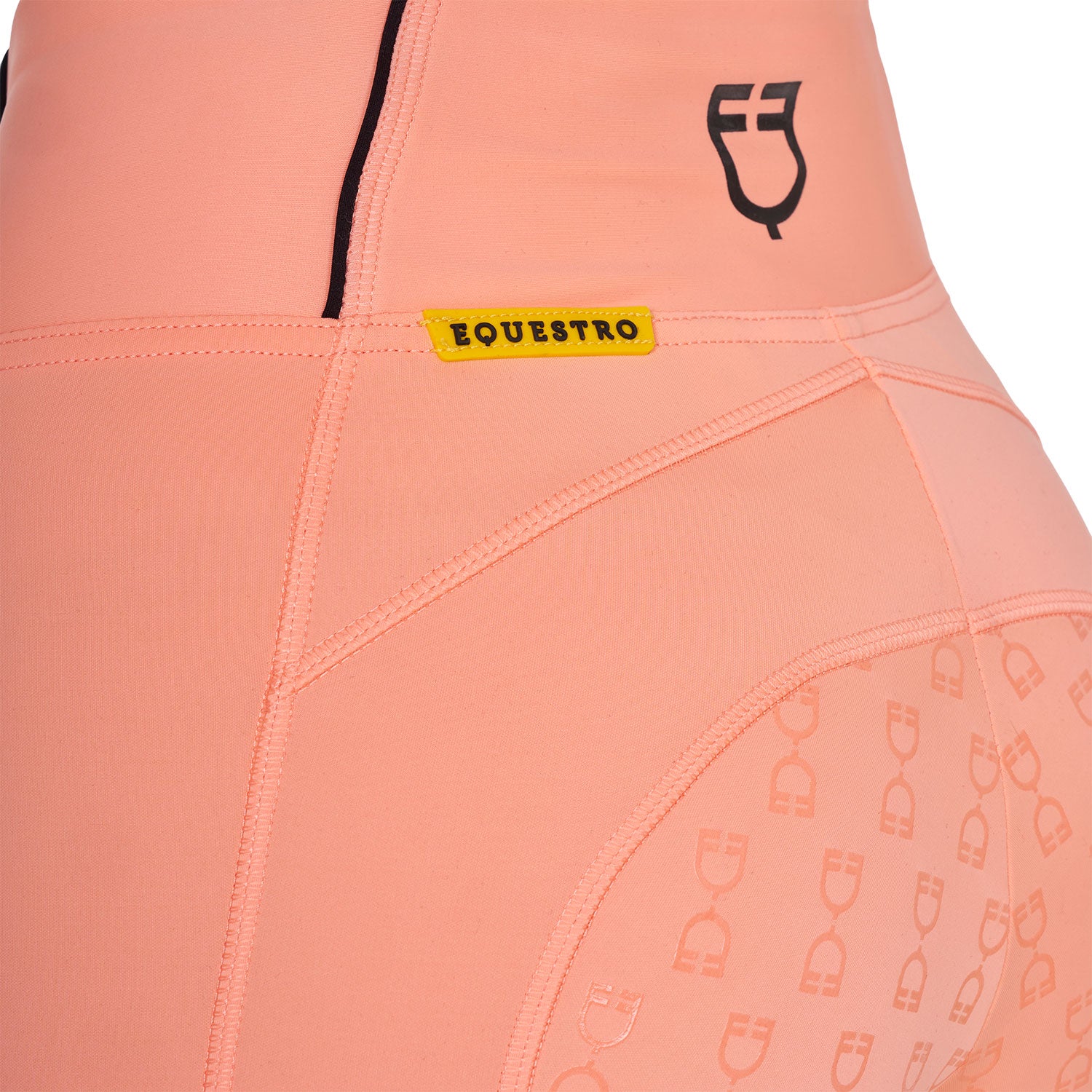Equestro Leggins Donna Slim Fit Full Grip
