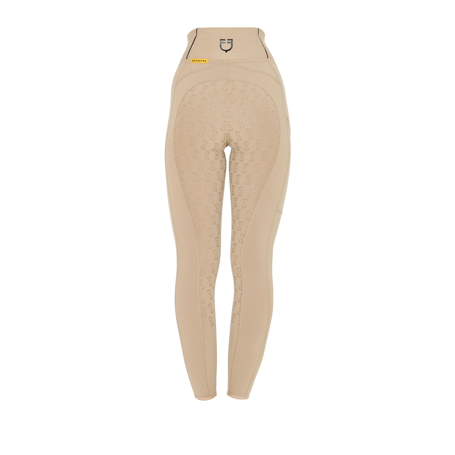 Equestro Leggins Donna Slim Fit Full Grip