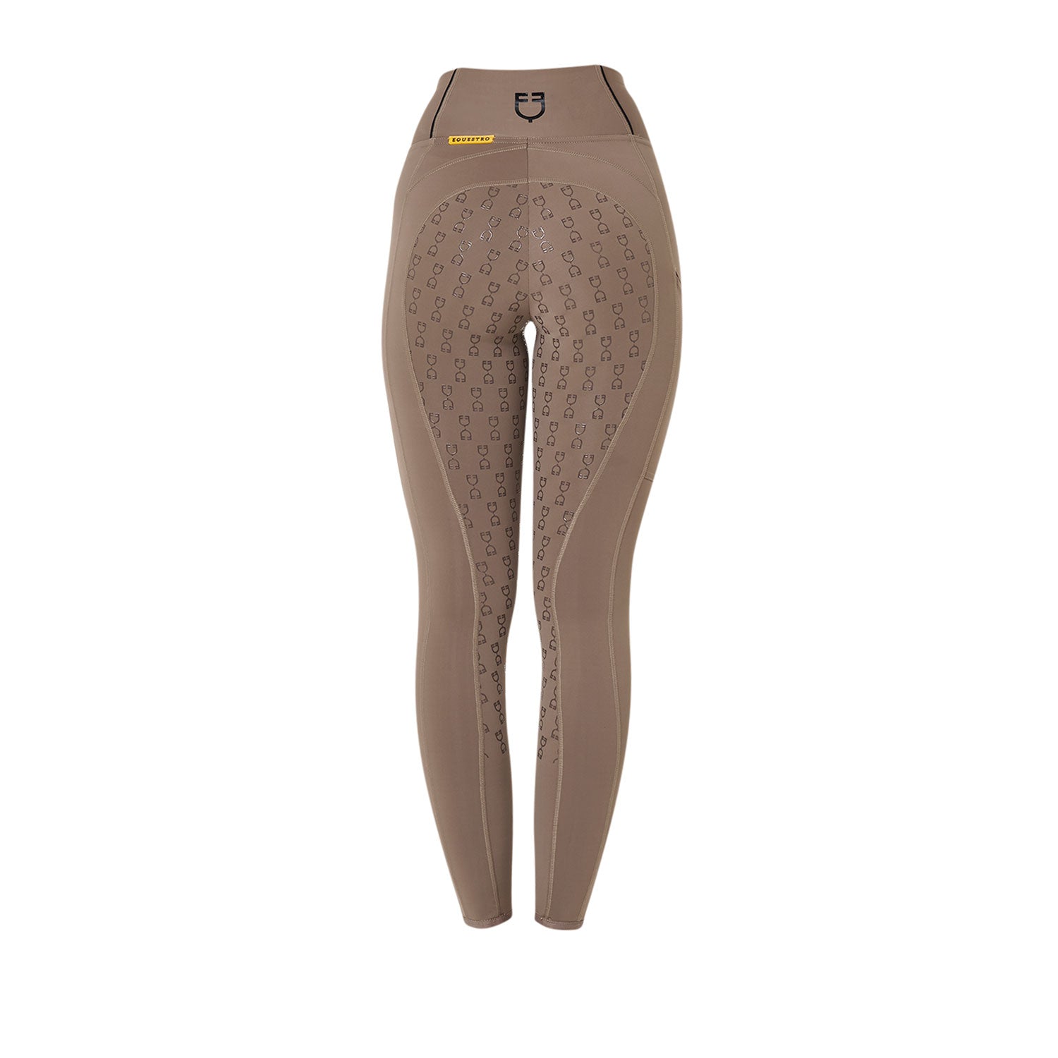Equestro Leggins Donna Slim Fit Full Grip