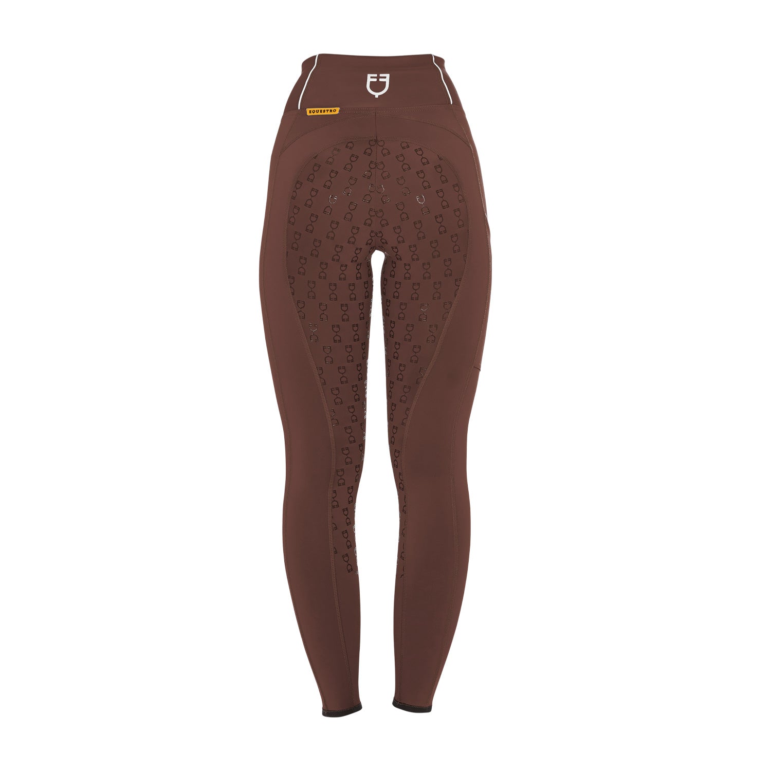 Equestro Leggins Donna Slim Fit Full Grip