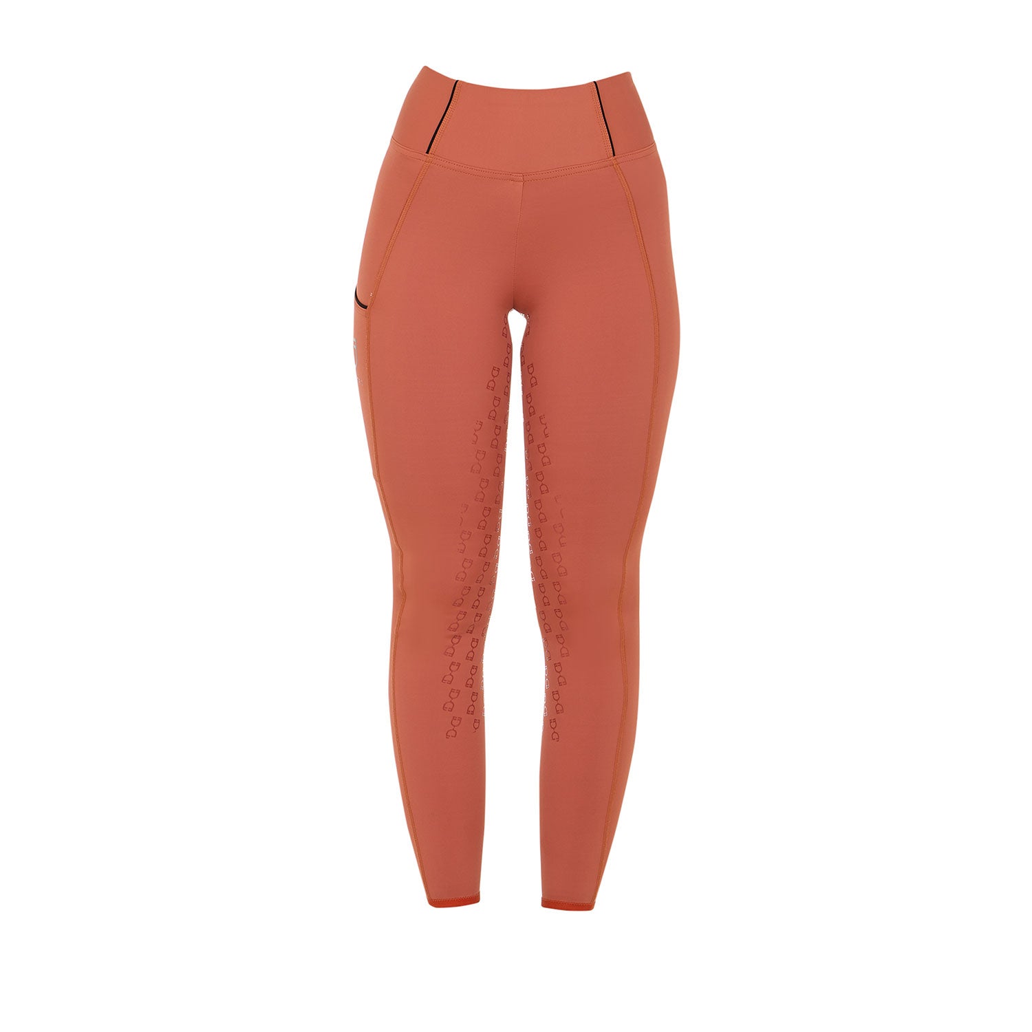 Equestro Leggins Donna Slim Fit Full Grip