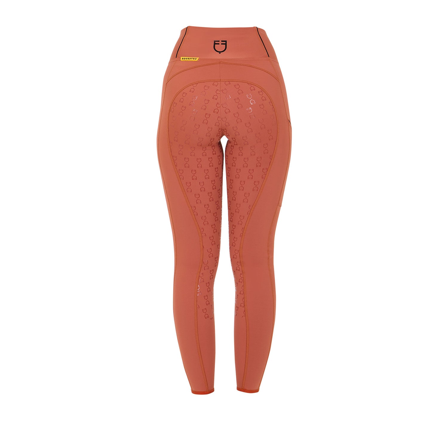 Equestro Leggins Donna Slim Fit Full Grip